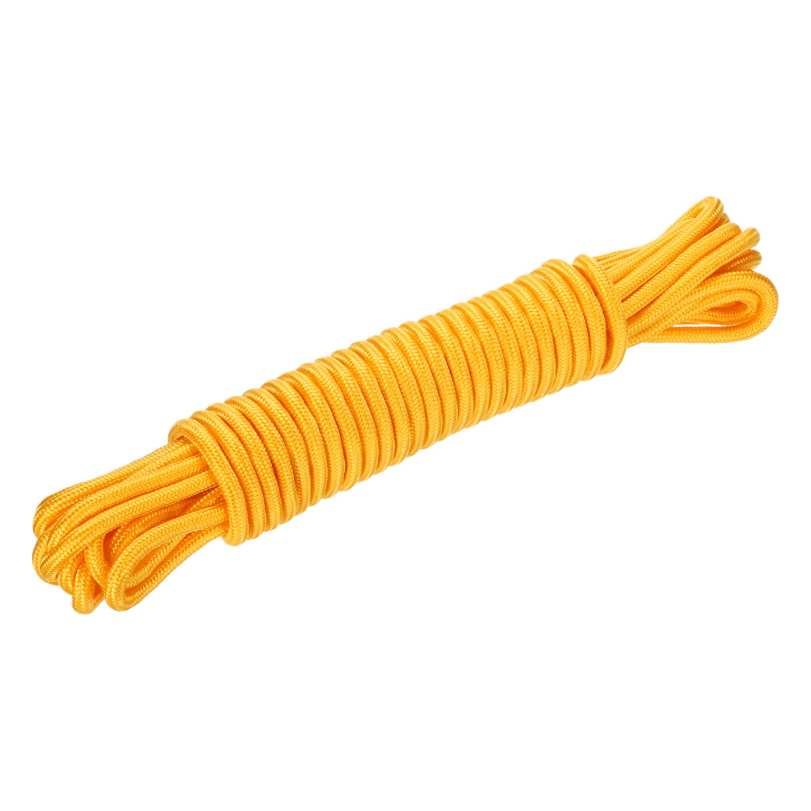 15M/49.2ft 3/8″ Yellow Braided Polypropylene Rope Indoor/Outdoor