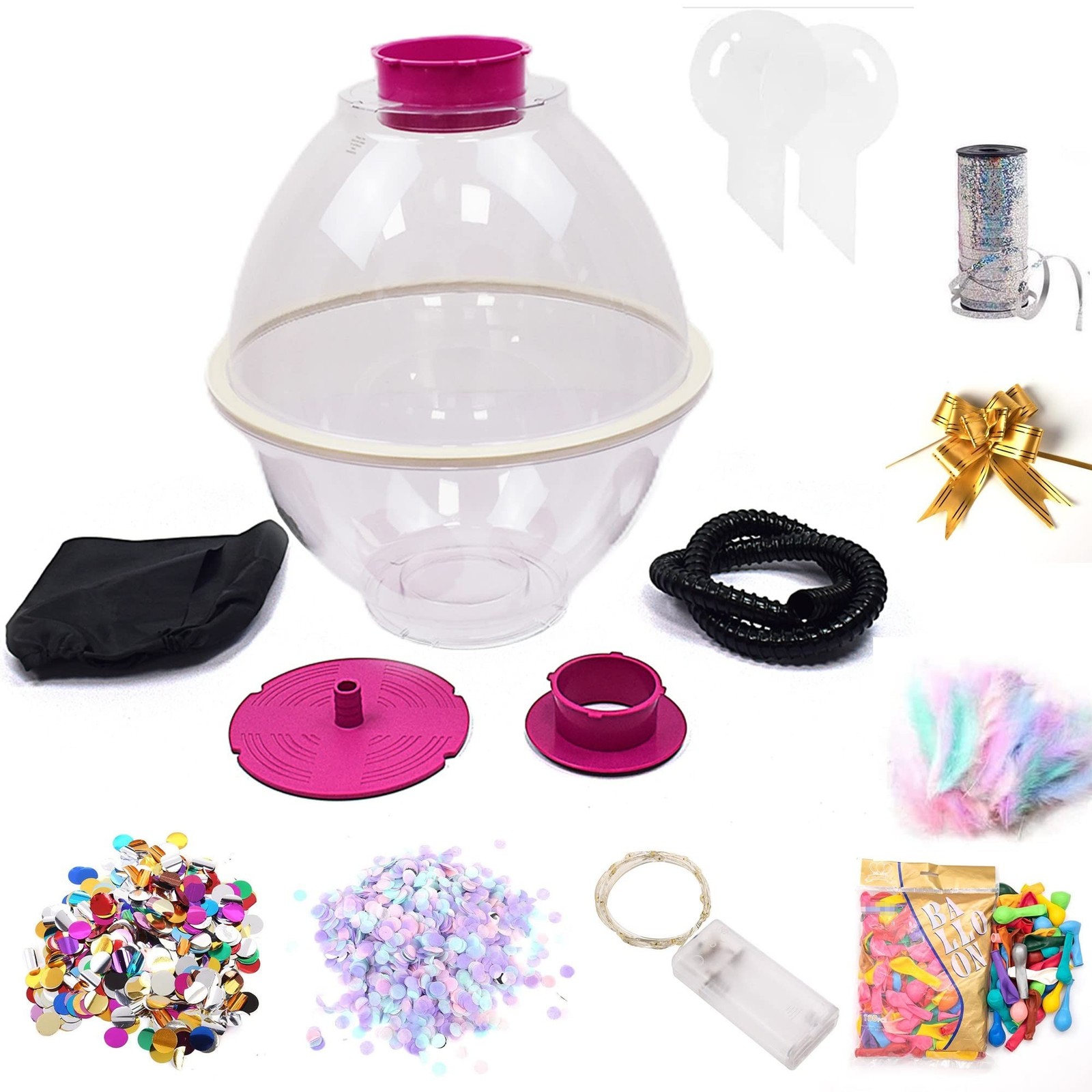 Balloon Stuffing Machine Stuffer Machine Kit Balloon Flower Bouquet Filling P…