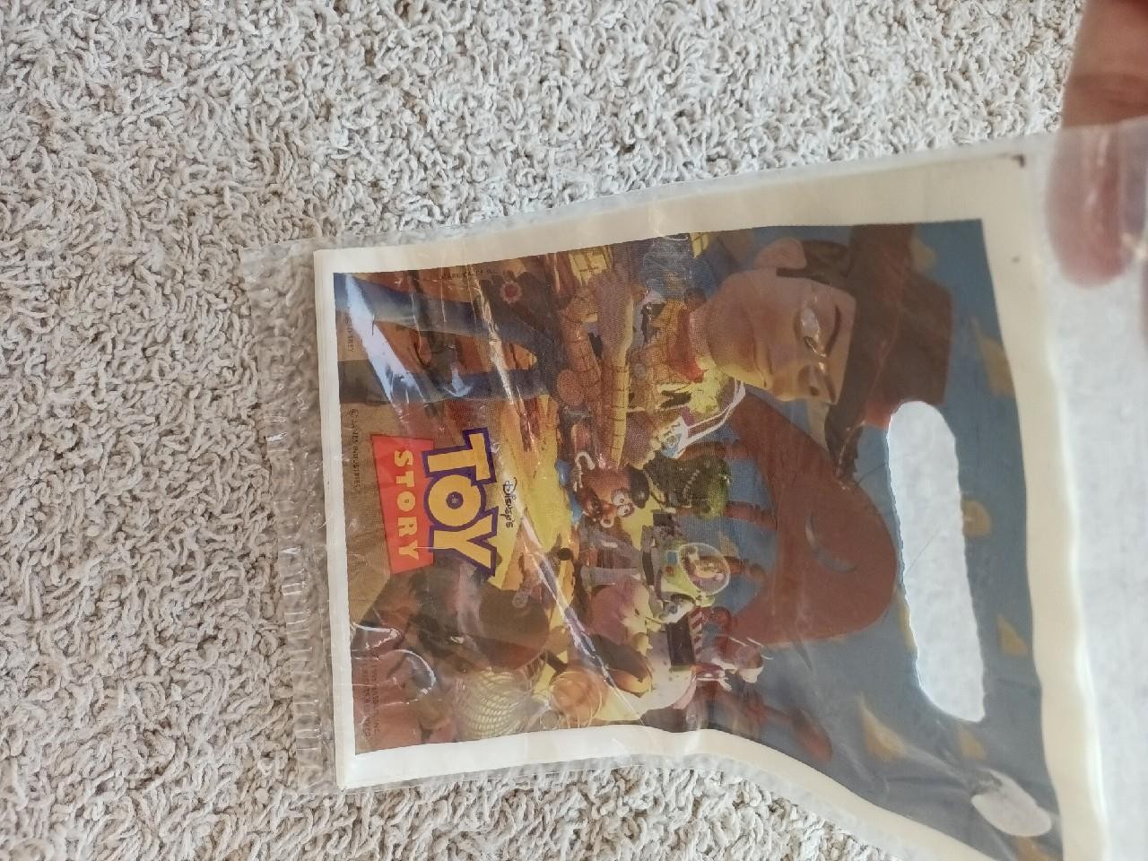 New Disney Toy Story 1995 Treat Sacks Bags 8 count NRFP Woody Rex Party Birthday