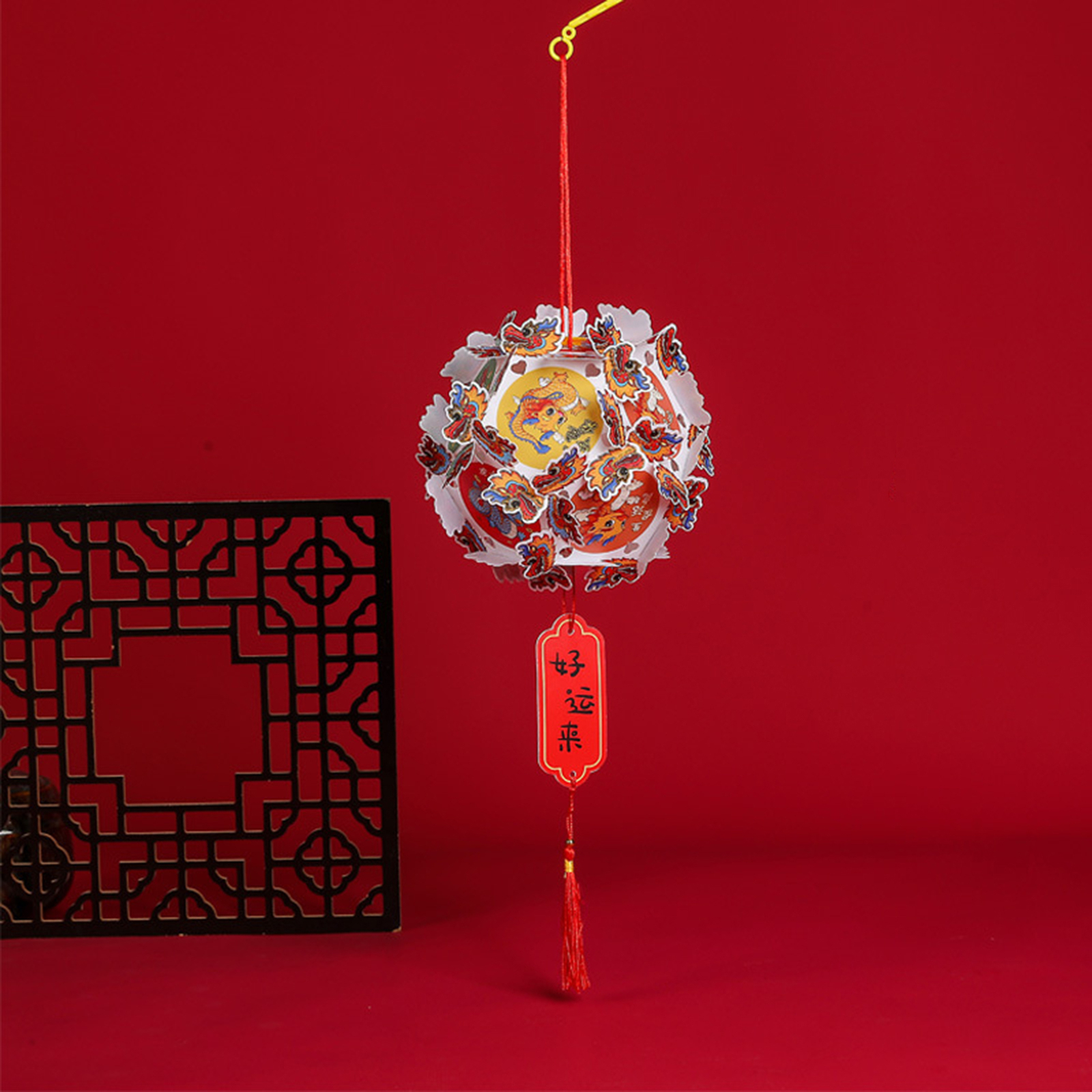 Spring Festival Lantern Chinese New Year Decoration Handmade Traditional Kit
