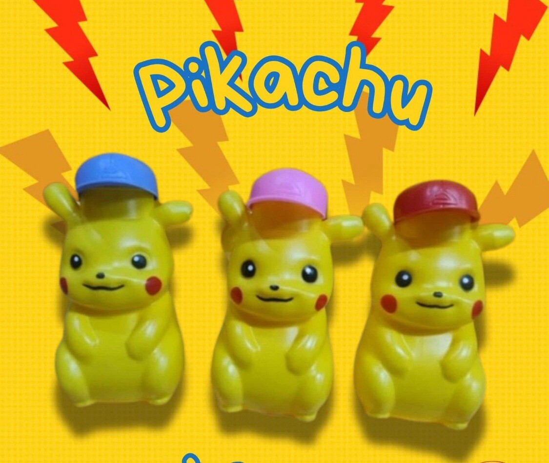 Pikachu Dulcero Vaso 10 Pcs Plastic Party Cup Candy Favor Pokemon 650ml