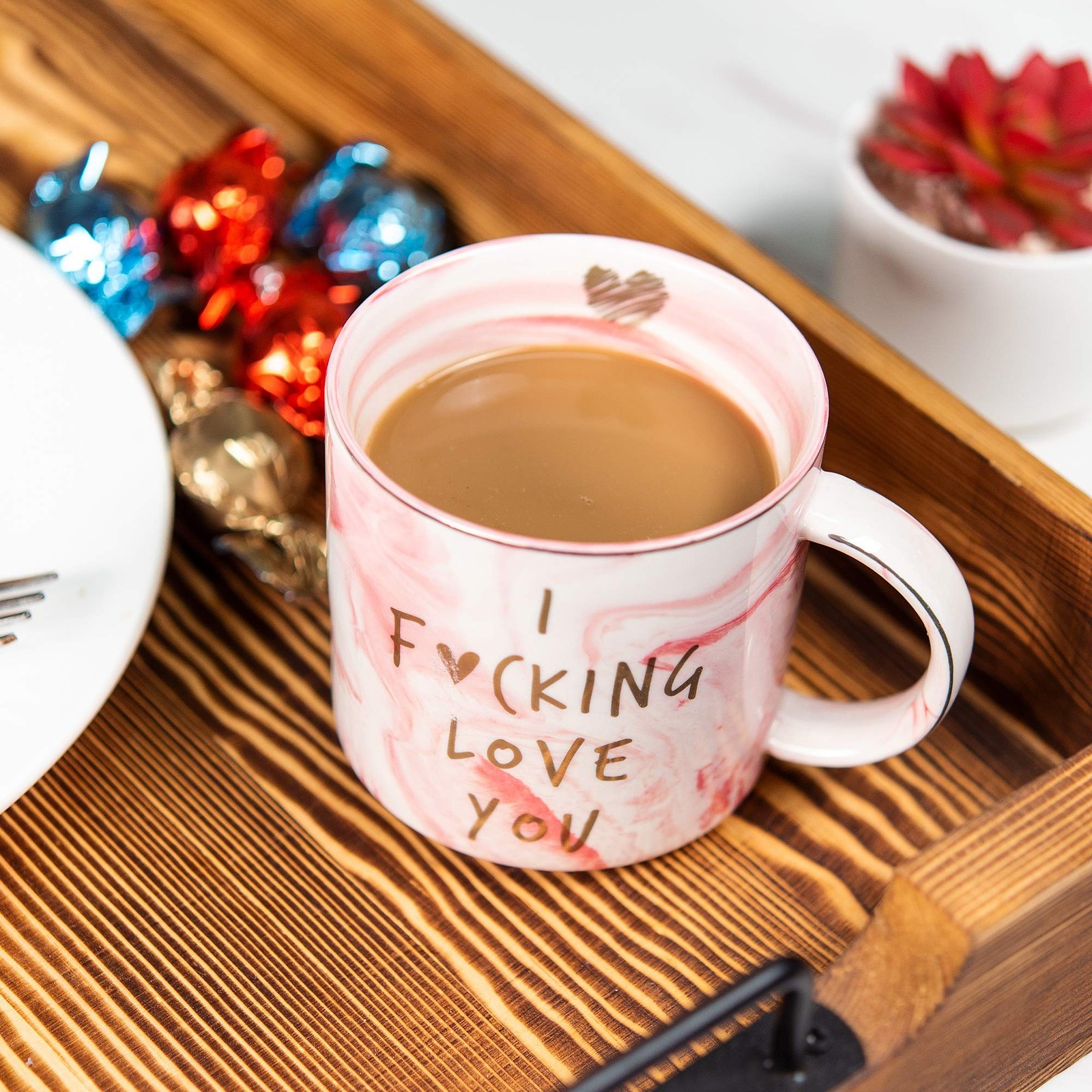 Girlfriend Anniversary, Birthday, Romantic Gift – I Love You – Cute Couple Gi…