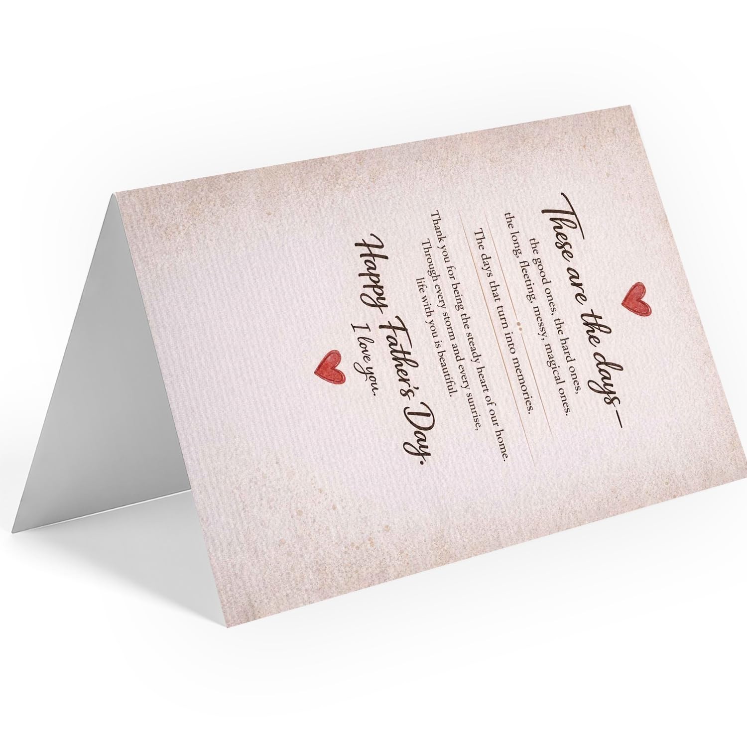 FeliBebe Fathers Day Card for Husband, Men, Romantic style02