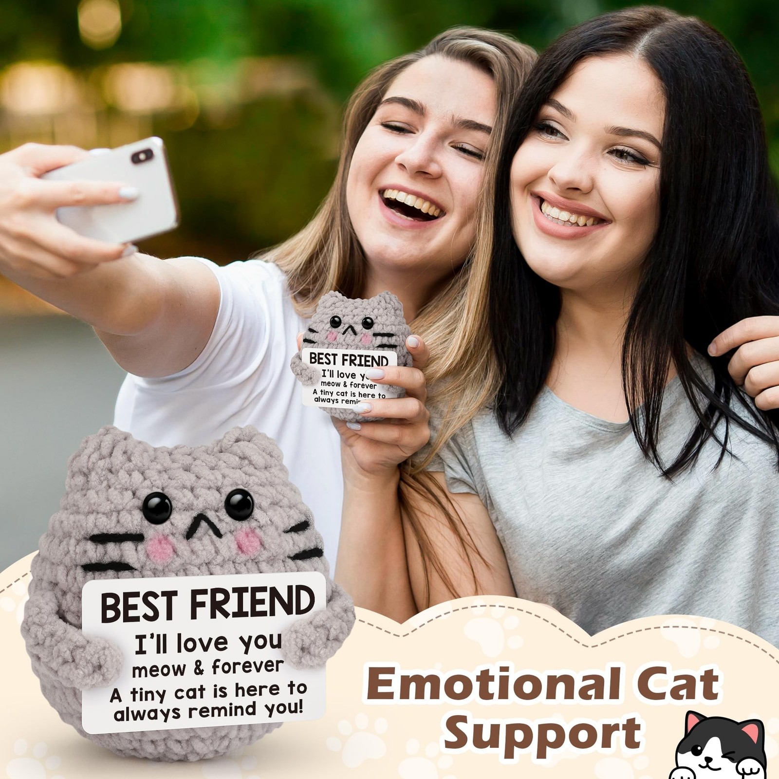 Best Friend Birthday Gifts for Women Men, Galentines Friendship Gifts for Fri…