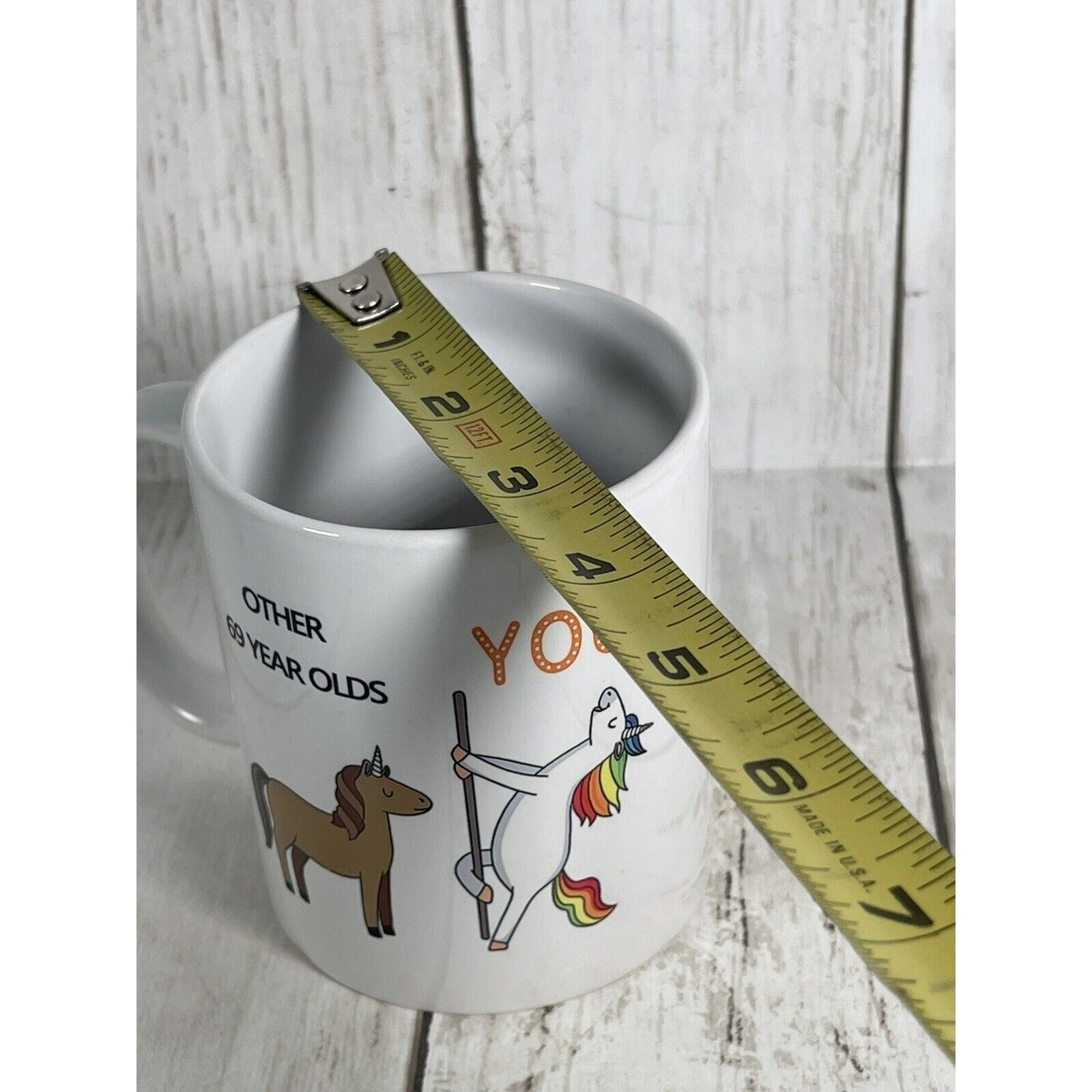 Funny Love Mug Valentines Day Birthday Gift For Him or Her – 69 Unicorns