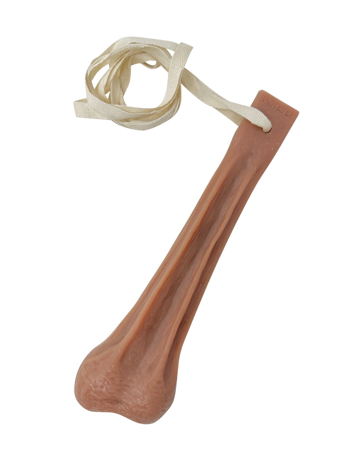 Fake Silicone Hanging Testicles – Balls Ballsack – Prank Gag Gift (Hairless)