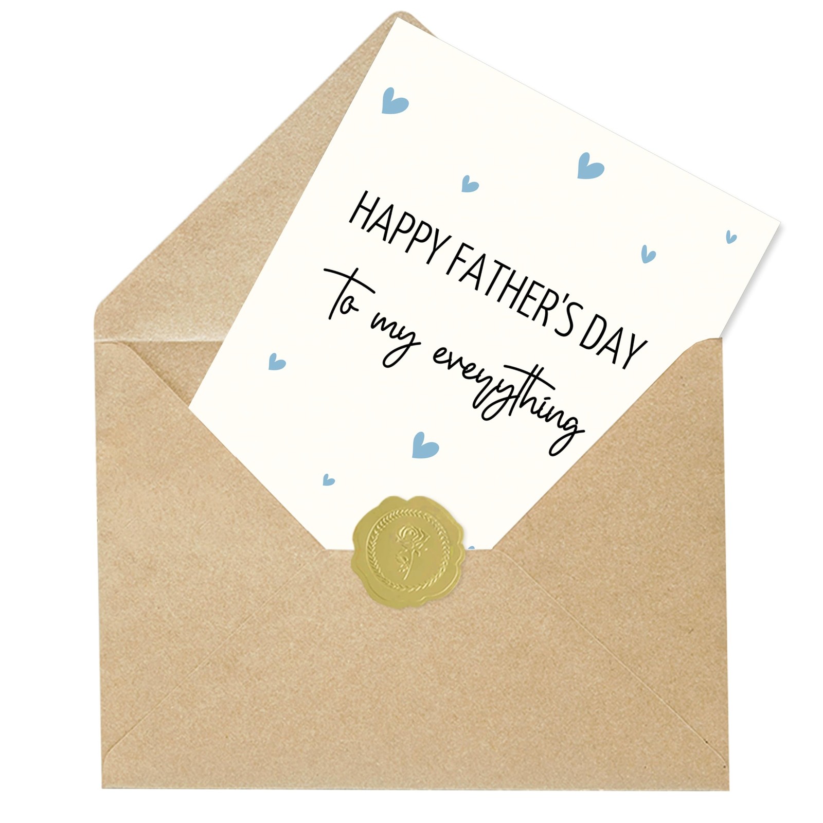 IDU Fathers Day Card Gifts for Husband, 7 x 5 inches, ZN-516