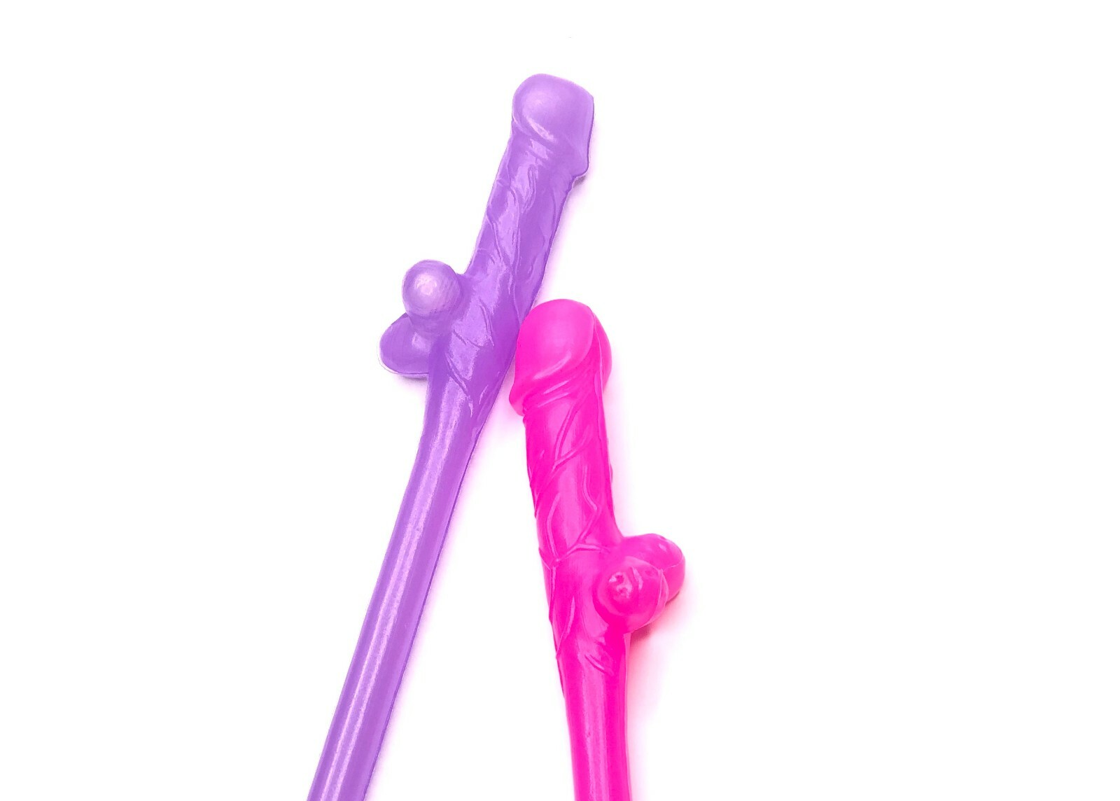 40 Pc Bachelorette Multi-Colored Party Favor (7.5in) Penis Straws adult toys