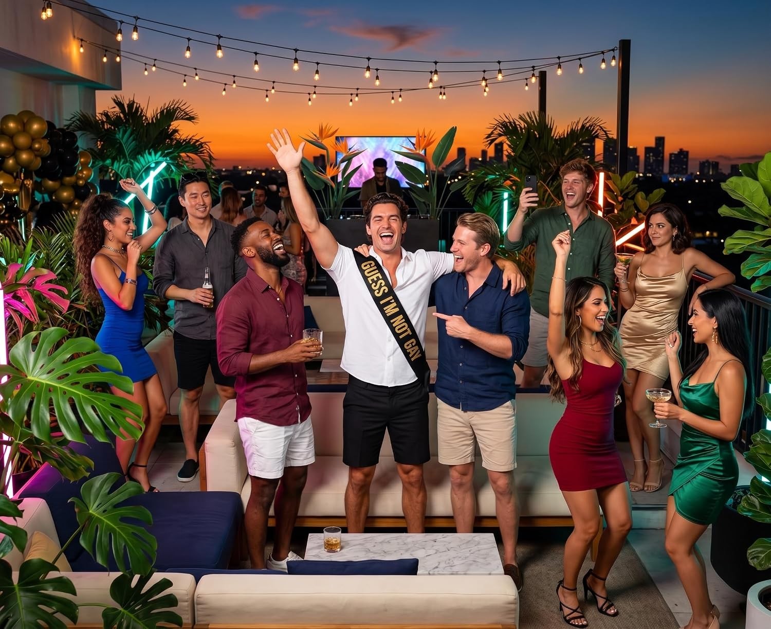 Bachelor Party Sash Funny Groom Sash for Him Party Favors for Men Personalized
