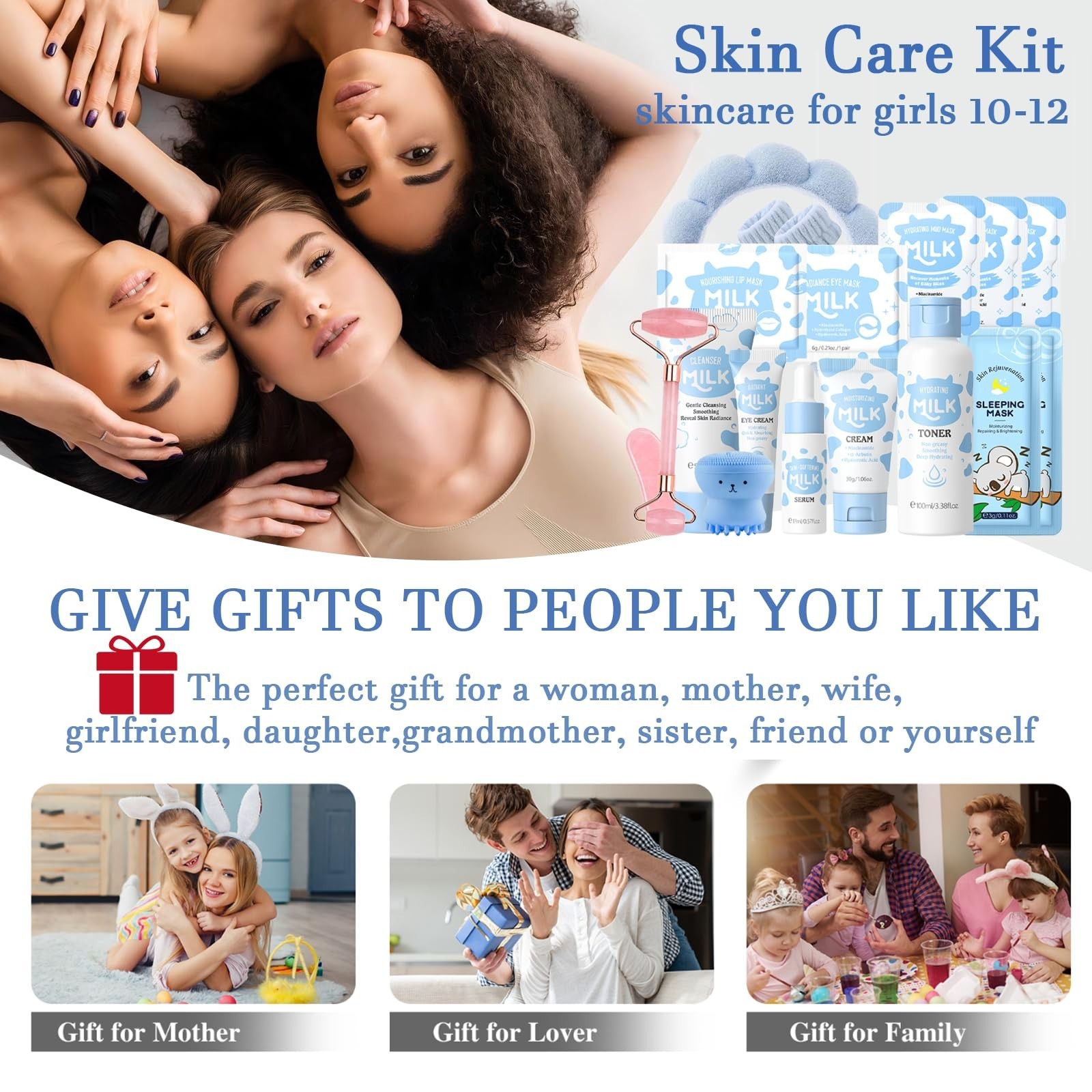 Milk Skin Care for Kids Teens Birthday Christmas Gifts – Girls Skin Care for …