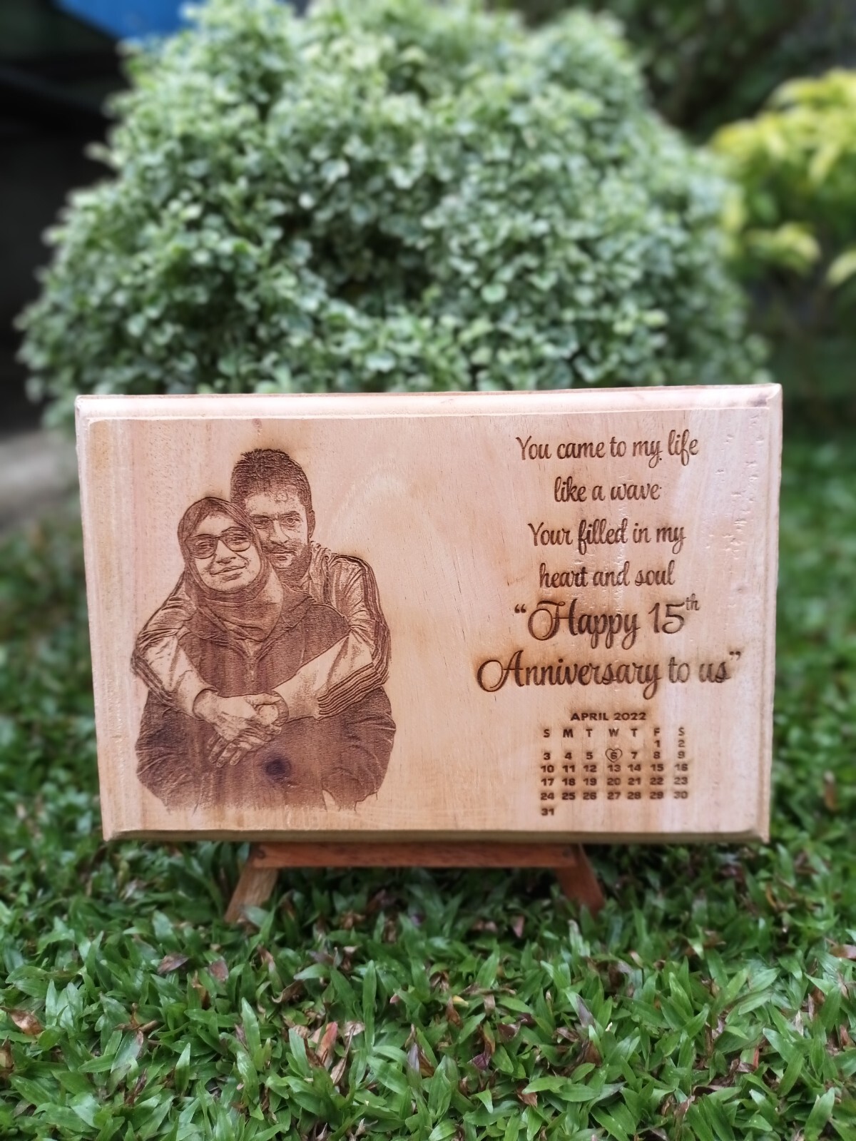 Beautiful And Surprise wood photo Gift To Your Husband, Wife, Boyfriend And Love