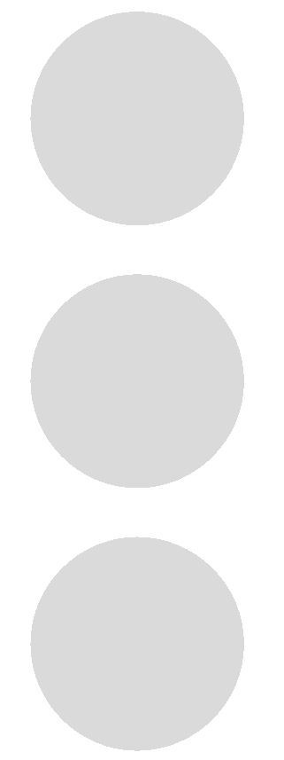2-1/2″ Lt Gray Grey Round Color Code Inventory Label Dots Stickers