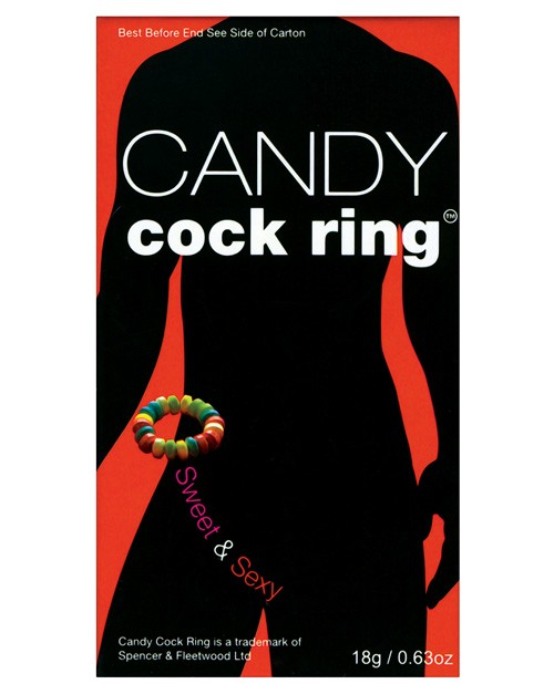 Edible Candy Ring Set of 3 Novelty Sweet Treat Adult Party Fun Gift