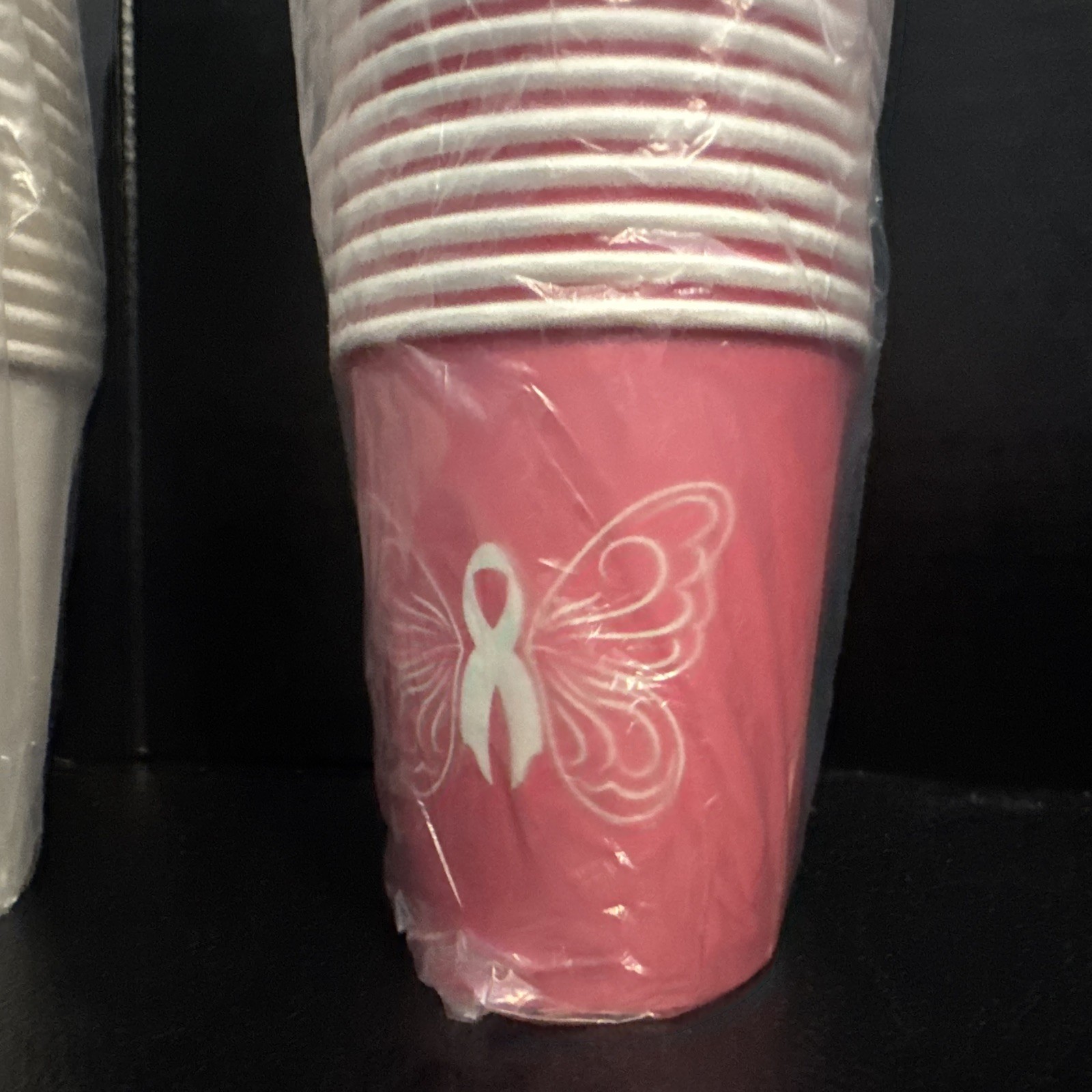 Breast Cancer Tableware Breast Cancer Awareness – Plates, Cups, Forks, Napkins