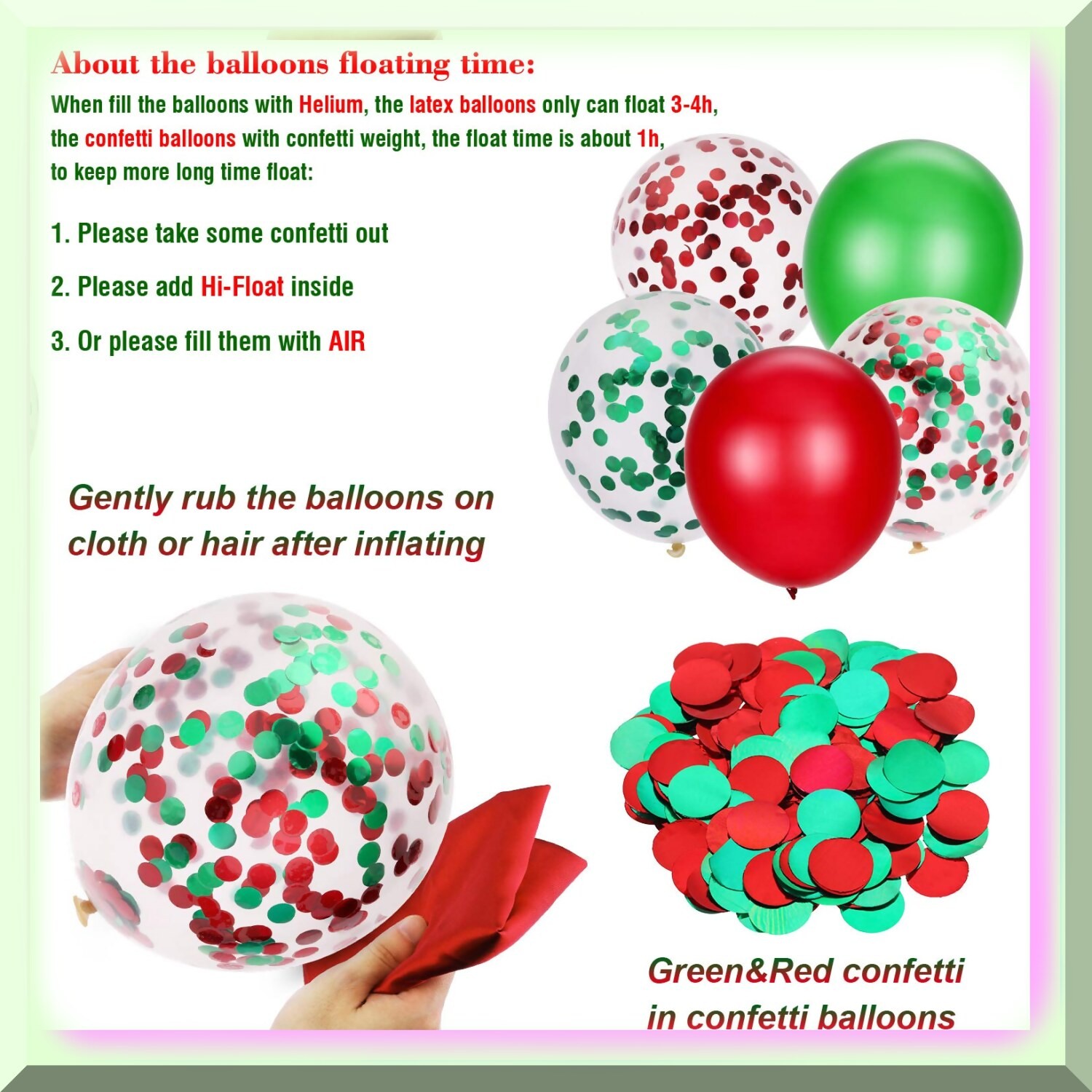 80-Piece Confetti Latex Balloons for Celebrations