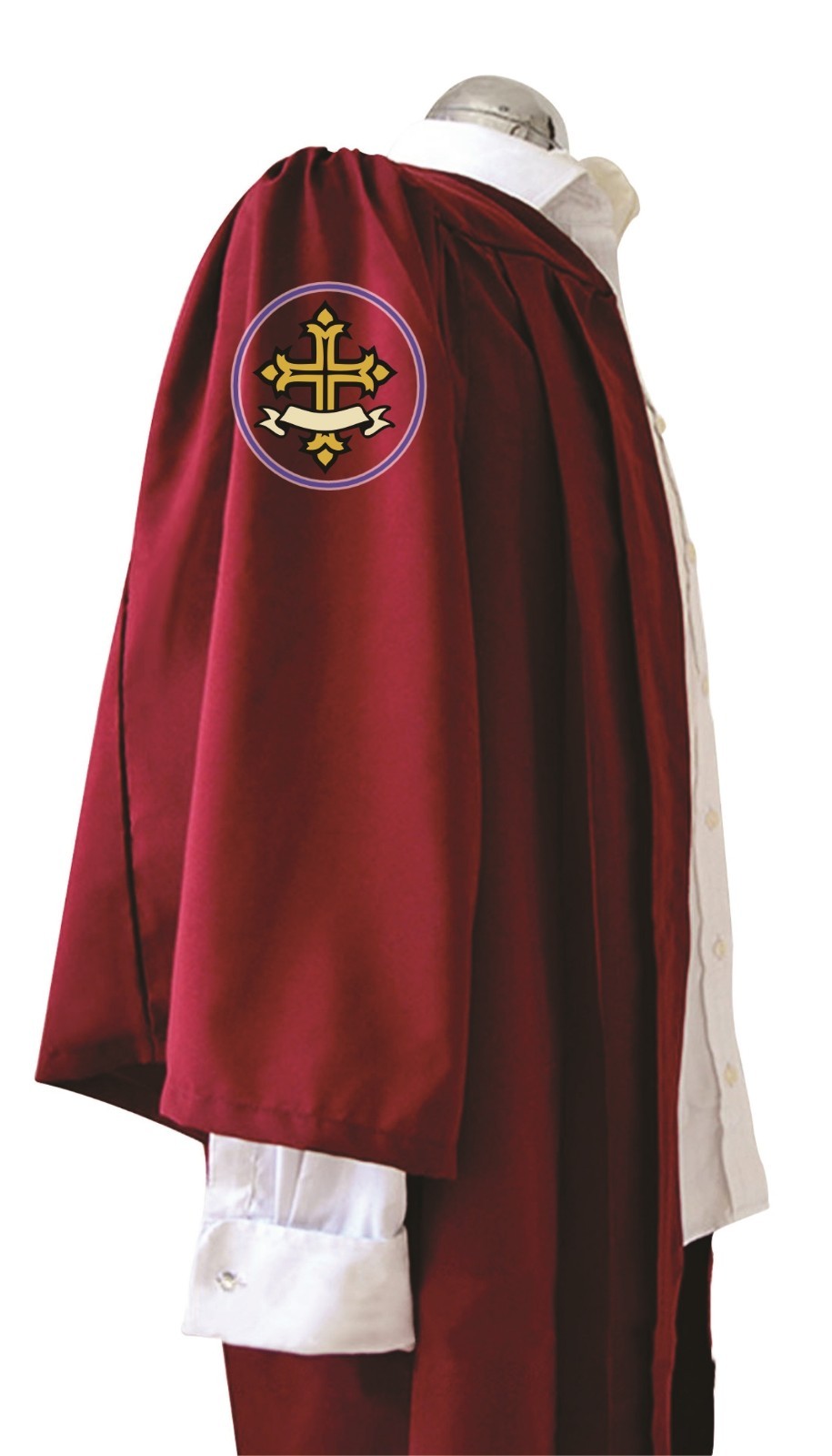 Set of 10 Personalised Choir Robes Embroidered Graduation Gowns Custom Logo