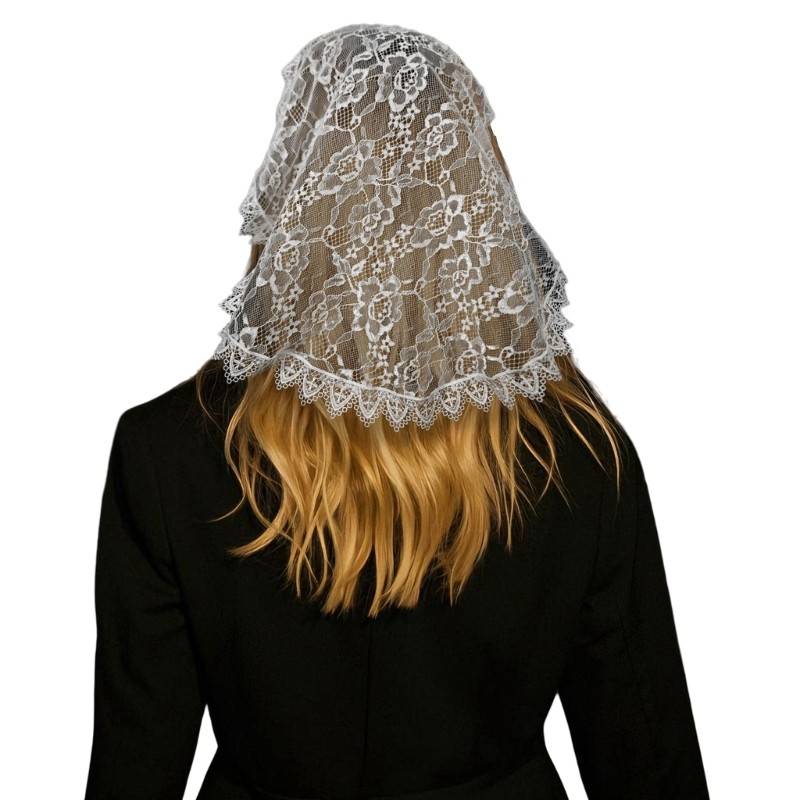 Wedding Lace Mantilla Bridal Veil Bride To Be Gift, Bridal Shower, Wedding Veil