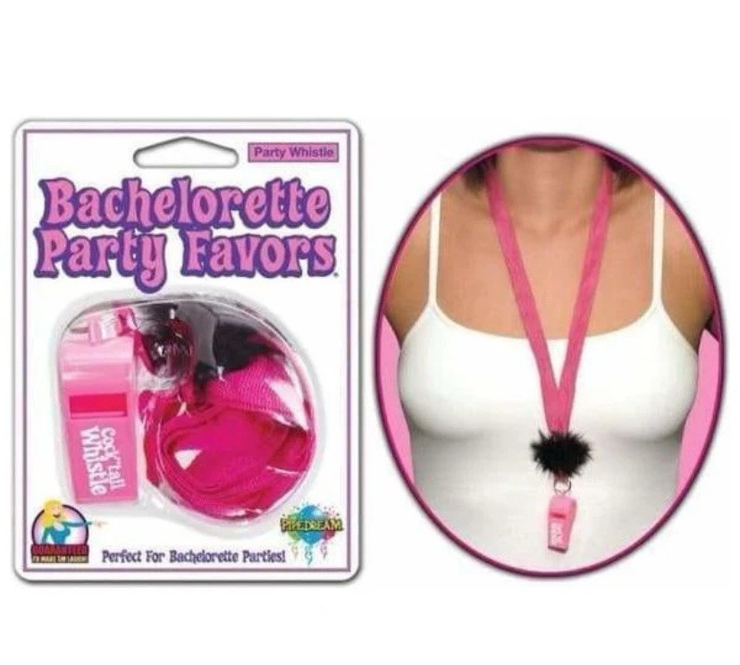 PIPEDREAM Bachelorette Party Whistle “Cock” Tail Whistle