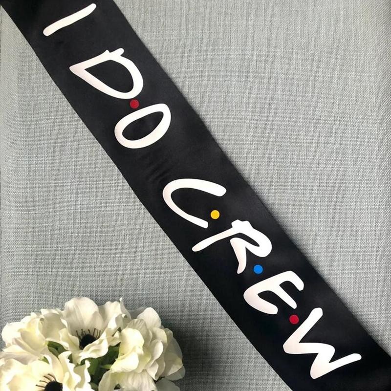 Bride I Do Crew Sash Sunglasses Bachelorette Party Bridal Shower Props Gift