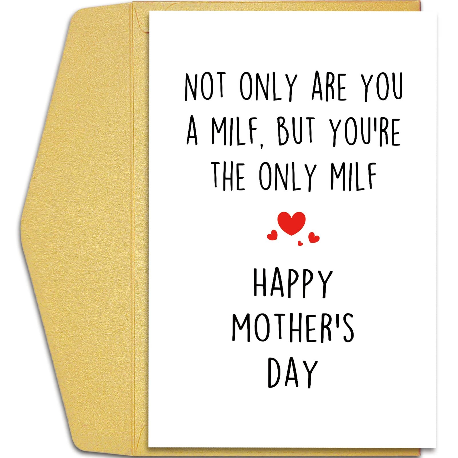 Qiliji Naughty Mother’s Day Card for Wife from 8 inches x 5.3 inches, #14