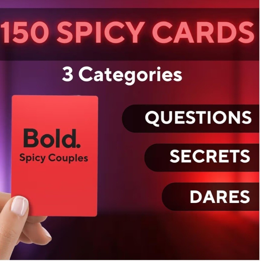 Bold. Spicy Couples – Adult Fun Couples Game for Adults Date Night: 150 Dirty…