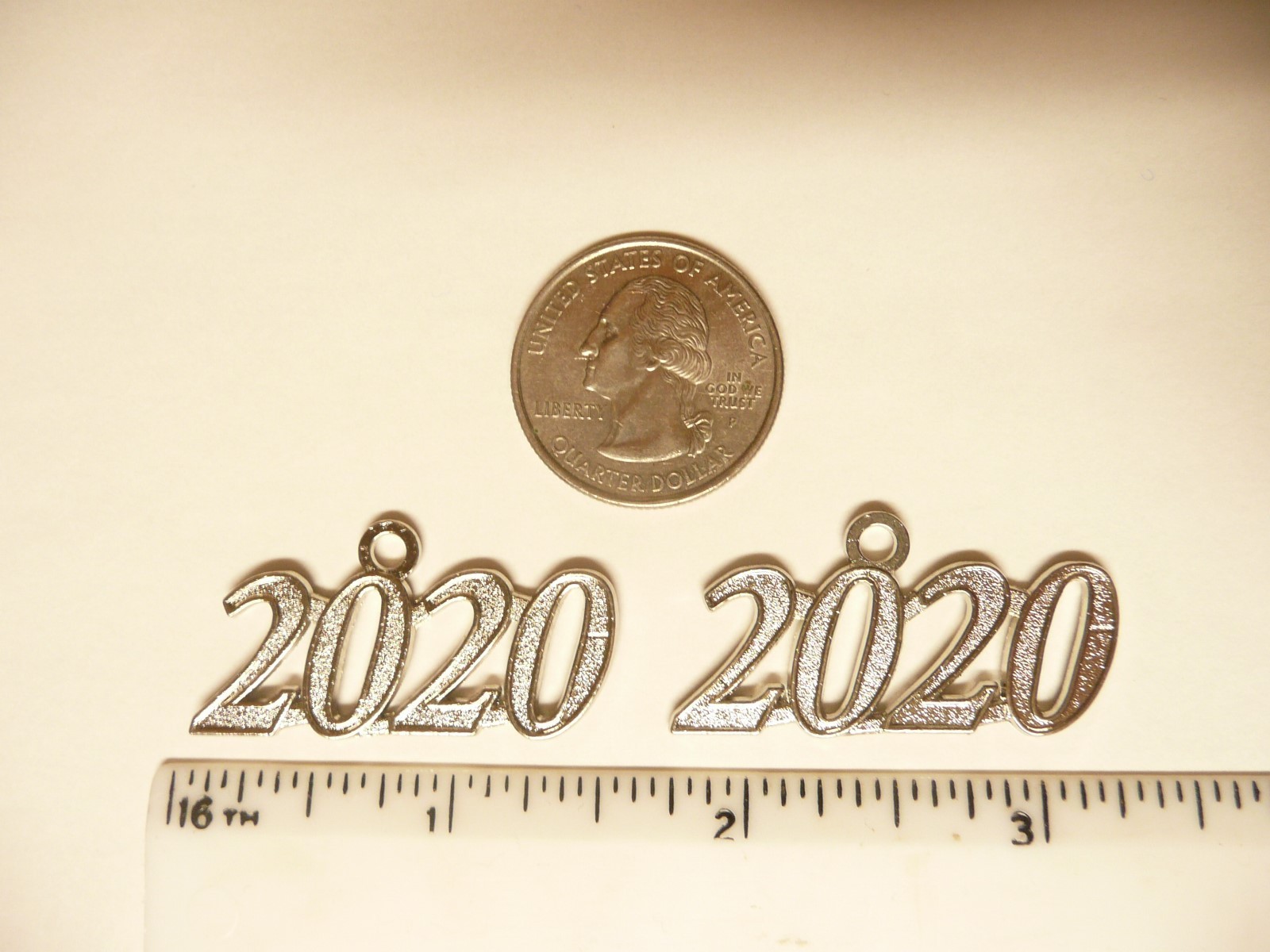 CLASS OF 2020 GRADUATION YEAR DROP SIGNET TASSEL NUMBER CHARMS, 11 STYLES