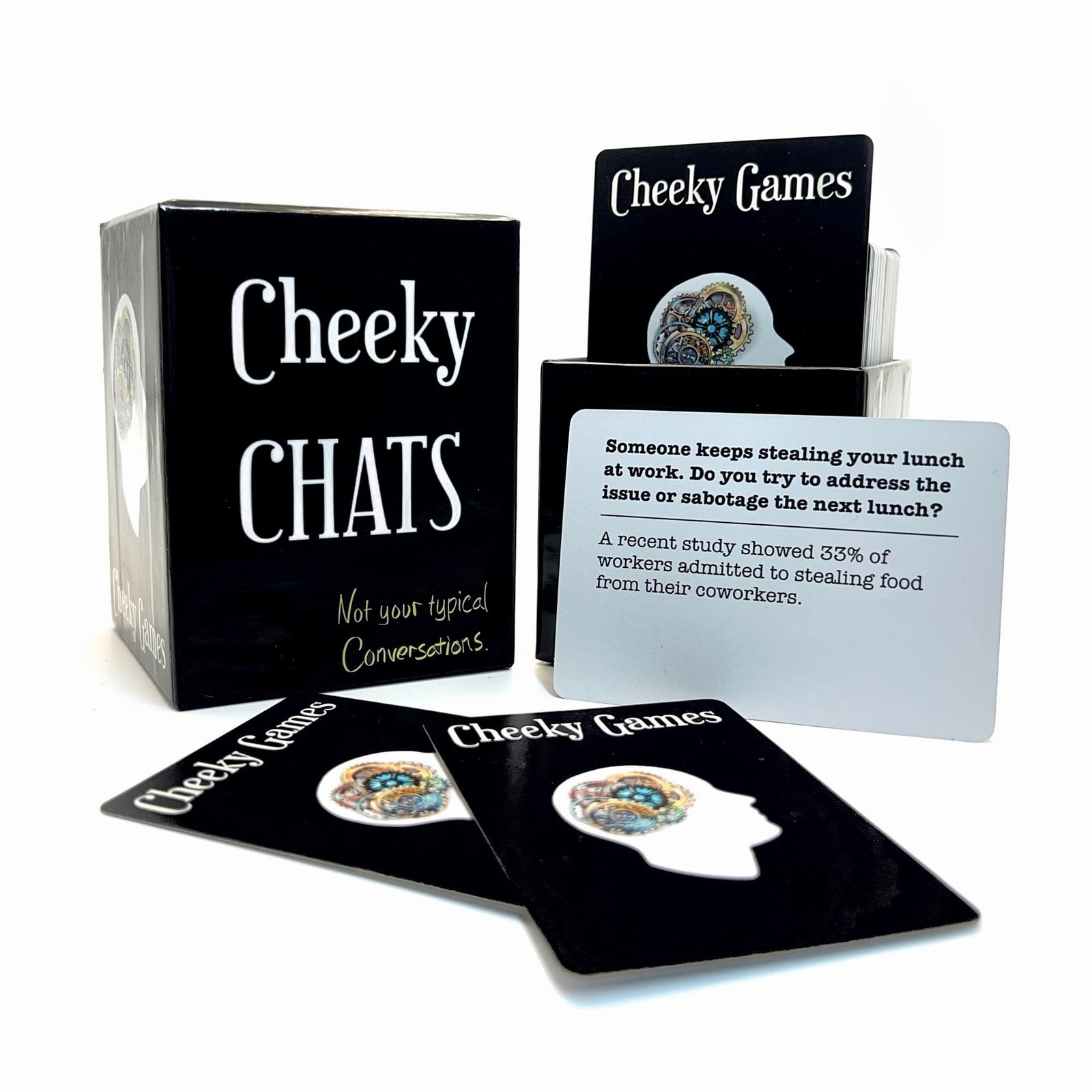 Cheeky Chats – A Conversation Card Game for Couples, Friends & Family | Fu