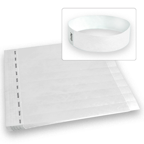 3/4″ Paper Wristbands (Choose you Colors) 100ct, 500ct or 1000ct