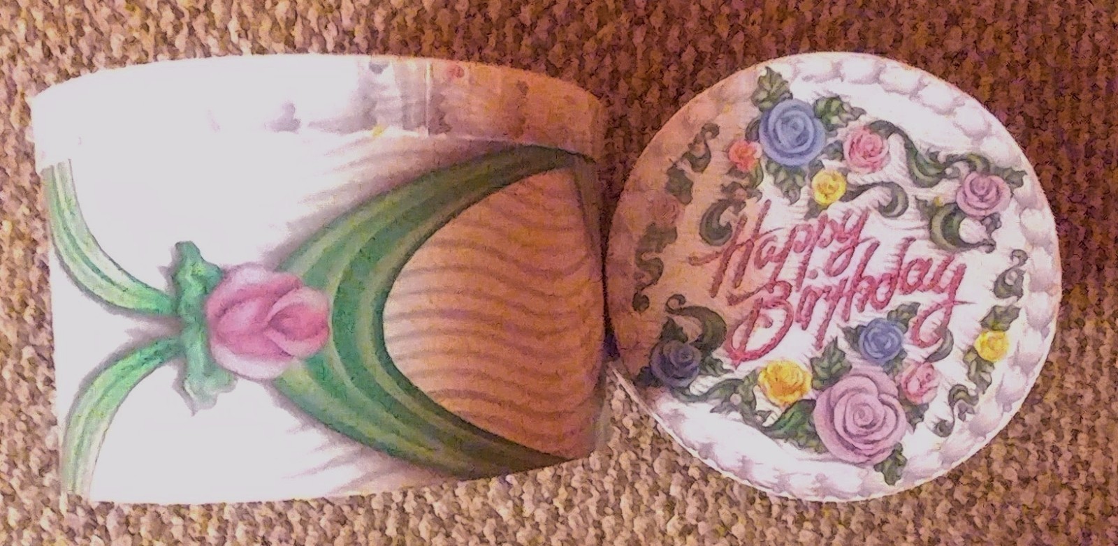 FREE Happy Birthday Gift Money Hat Box Set of 4 Boxes NEW Hard to Find Unusual