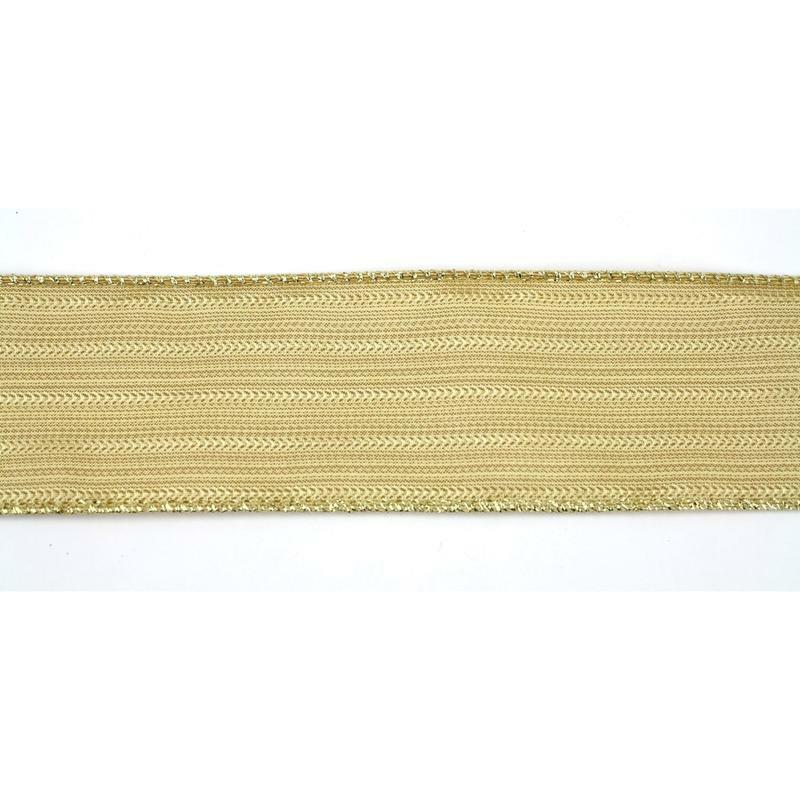 Gold Stripes Ribbon | 3 Pieces