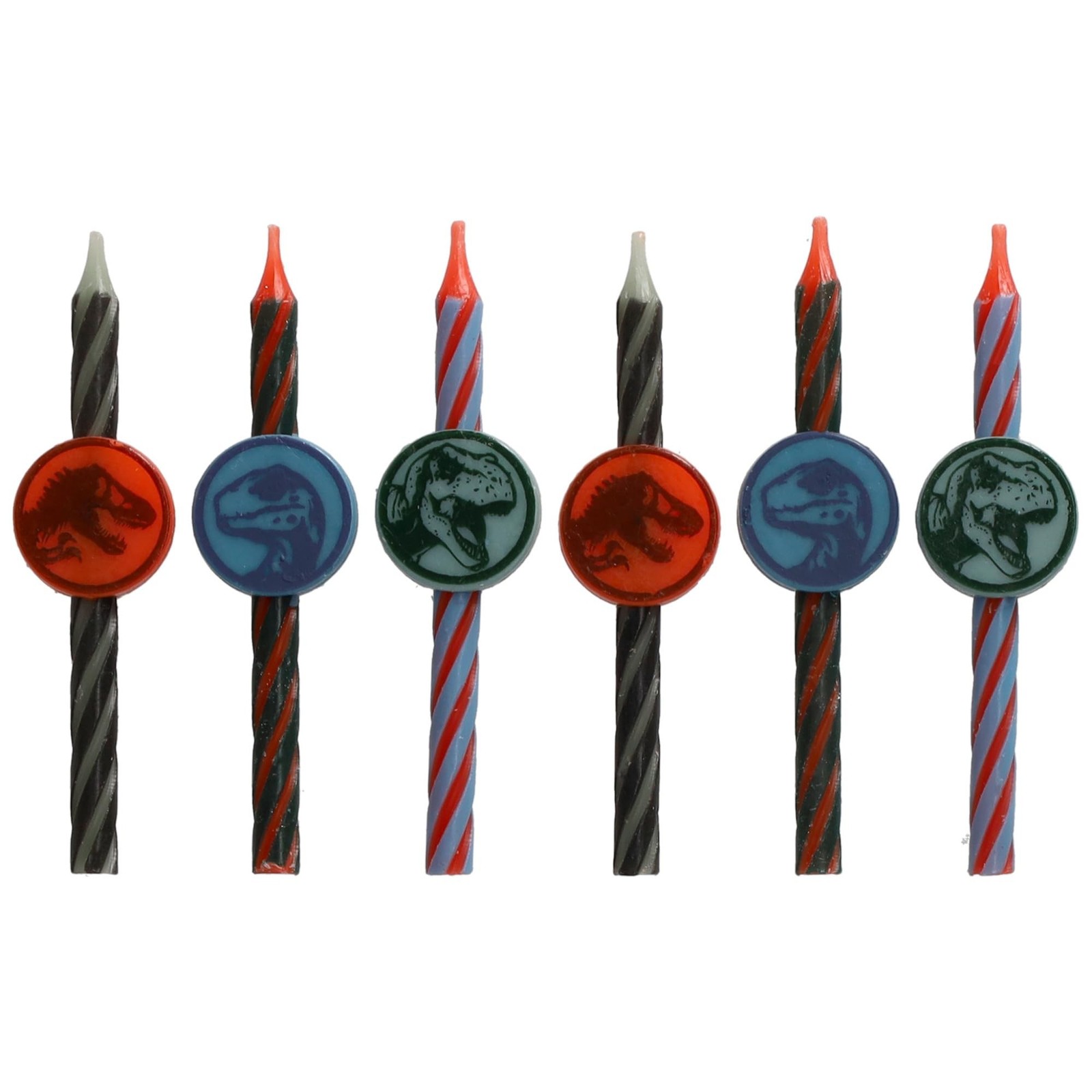 Jurassic World Birthday Cake Candles | 6 Birthday Candles for Cake Decoration…