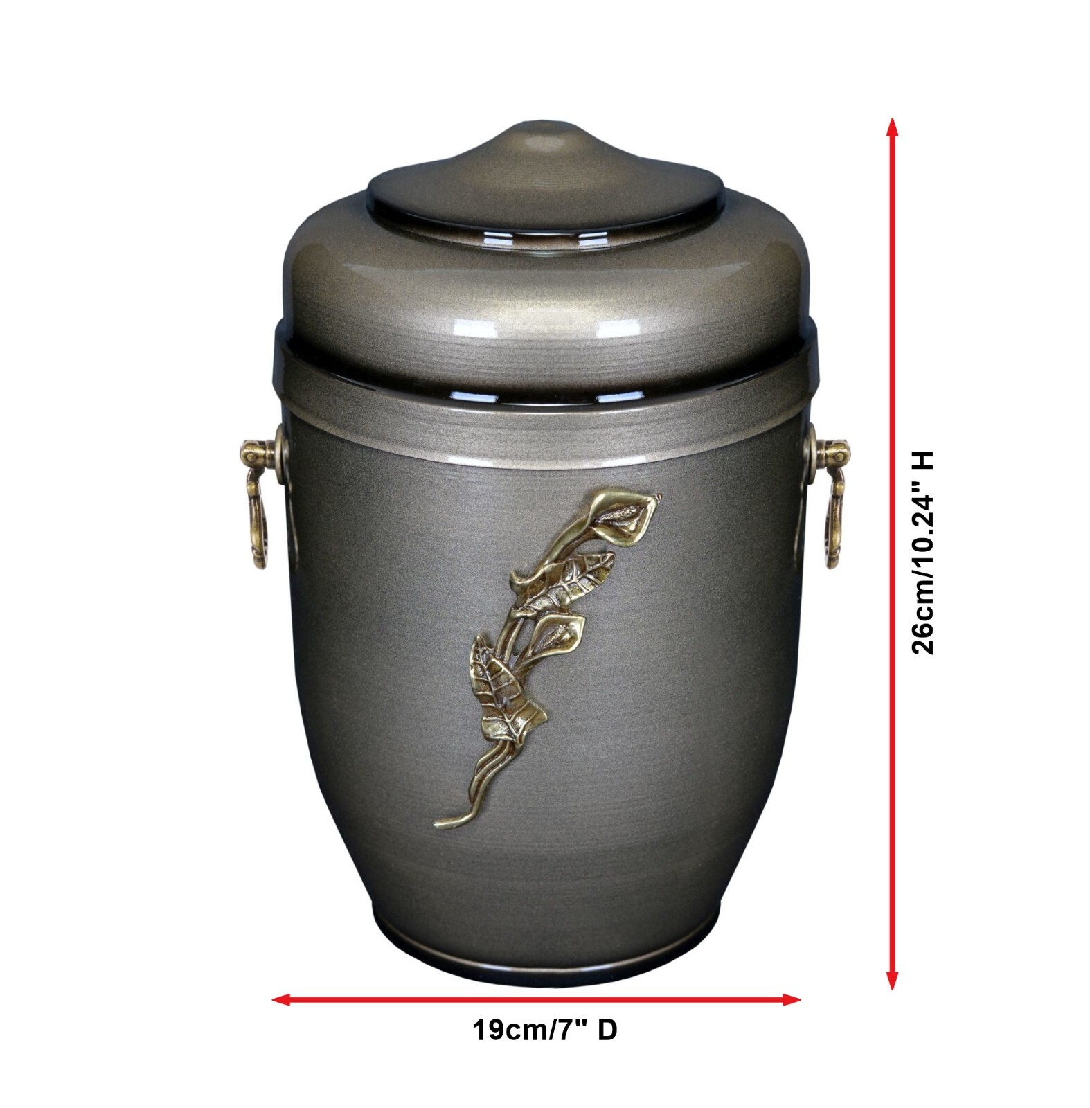 Adult Cremation Urn for Ashes Metal Funeral urn Memorial Human Urn ashes Urn