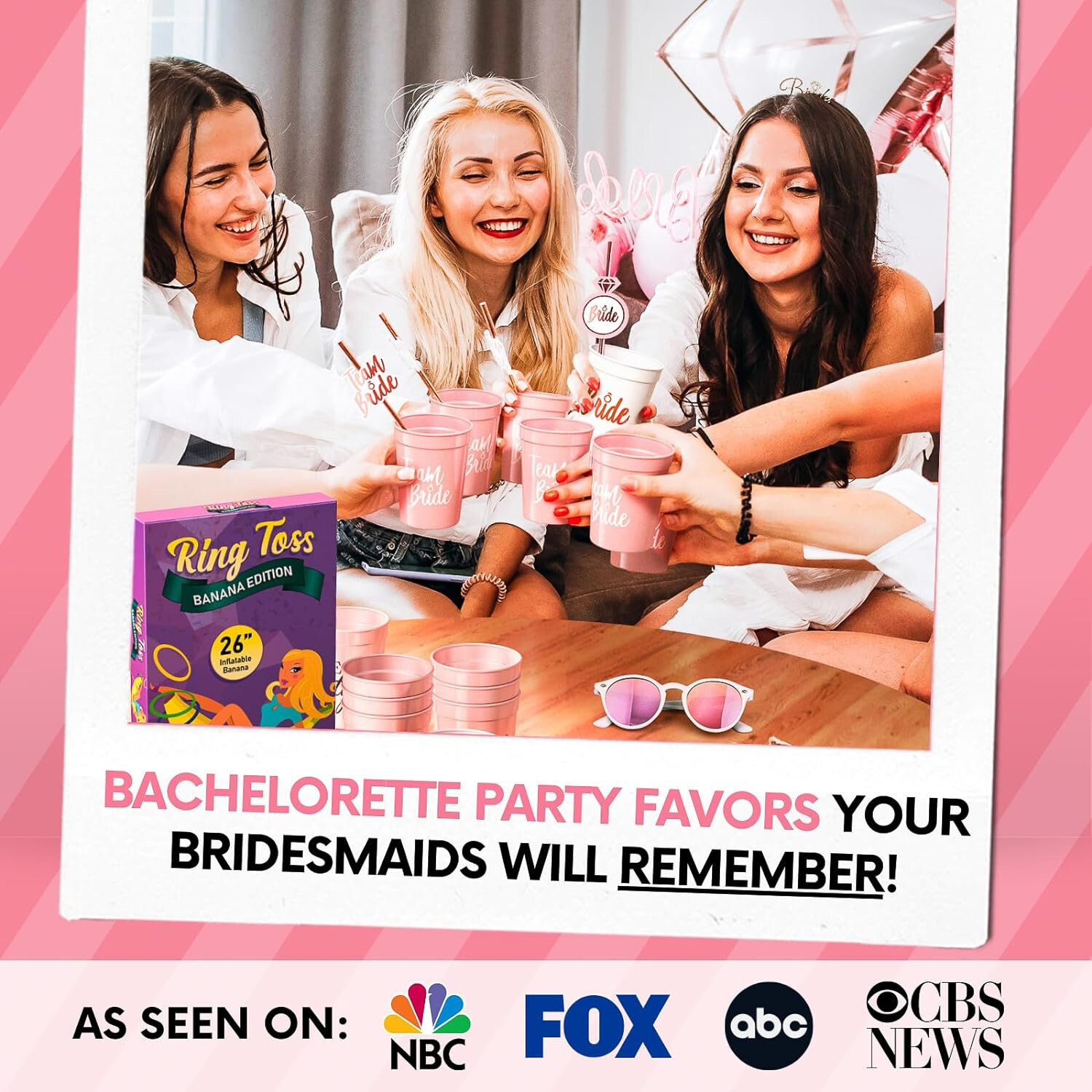 Bachelorette Party Cups Set Bride 11 Pack 16oz Bridesmaid Reusable Drink Cups