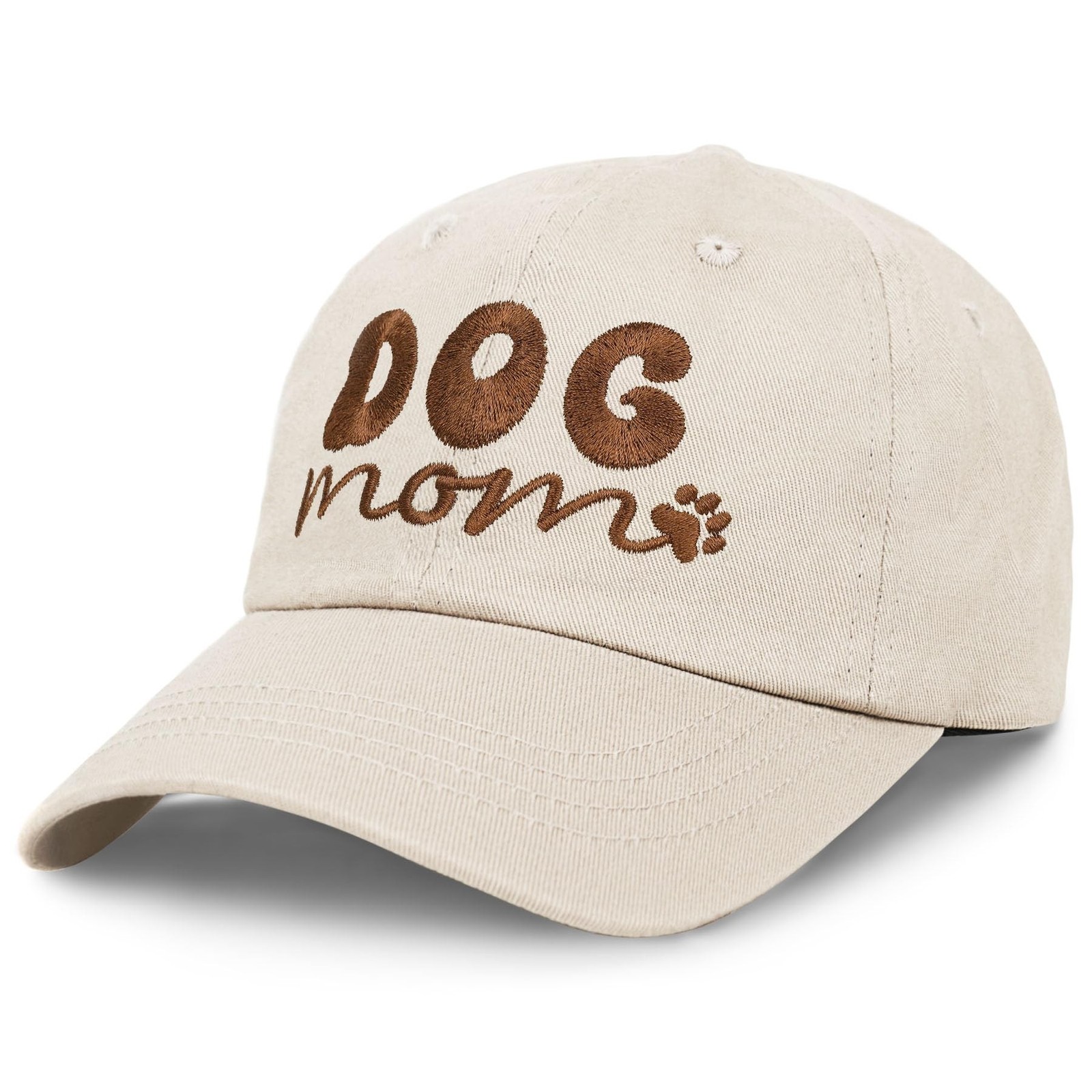Dog Mom Hat, Dog Lover Gifts, Mama Gifts for Women, Adjustable Low Profile Un…