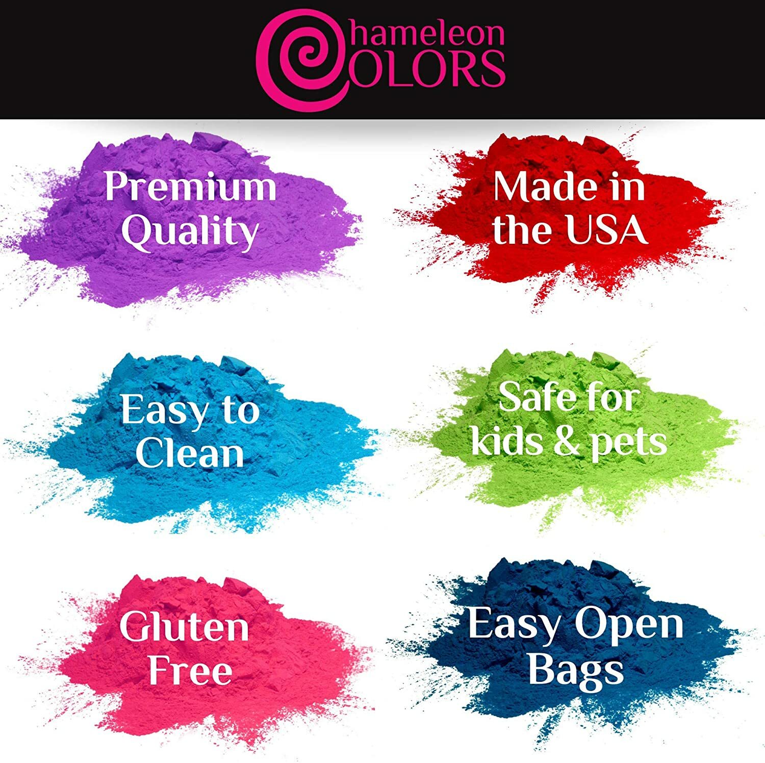 Holi Powder Gender Reveal – Pink Blackout 10 Pack – 70g Each ***FREE SHIPPING***