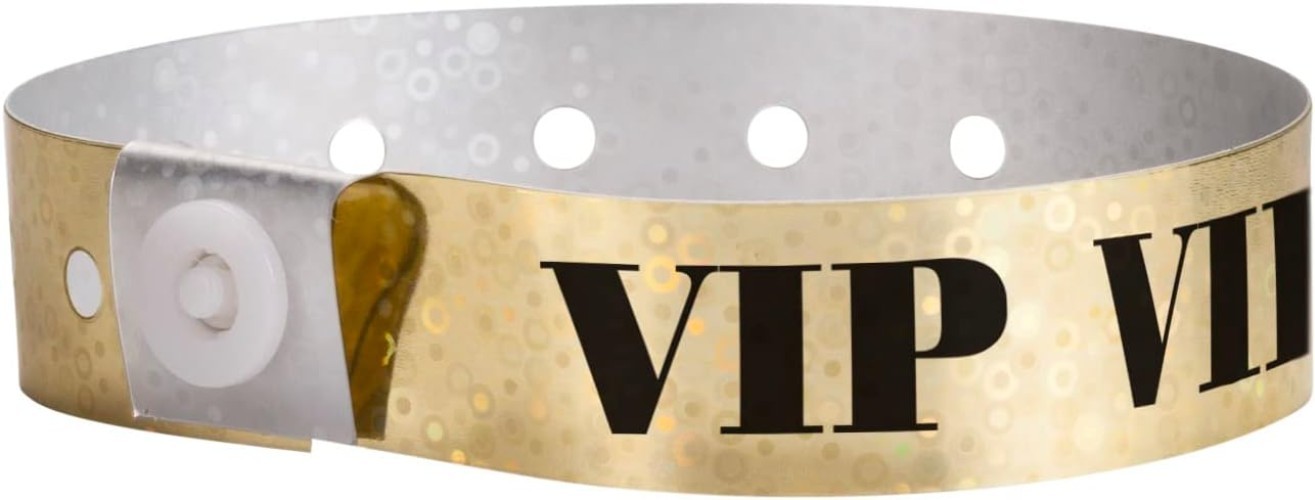 Festival Waterproof Plastic Bracelets – Pack of 500