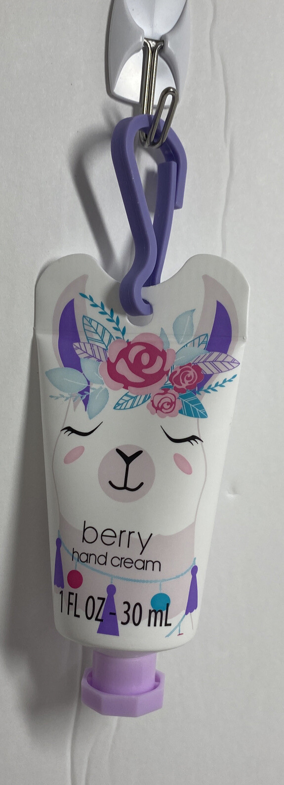 Panda Grape, vanilla, berry Scented Hand Cream Lotion 1 oz with bag clip NEW