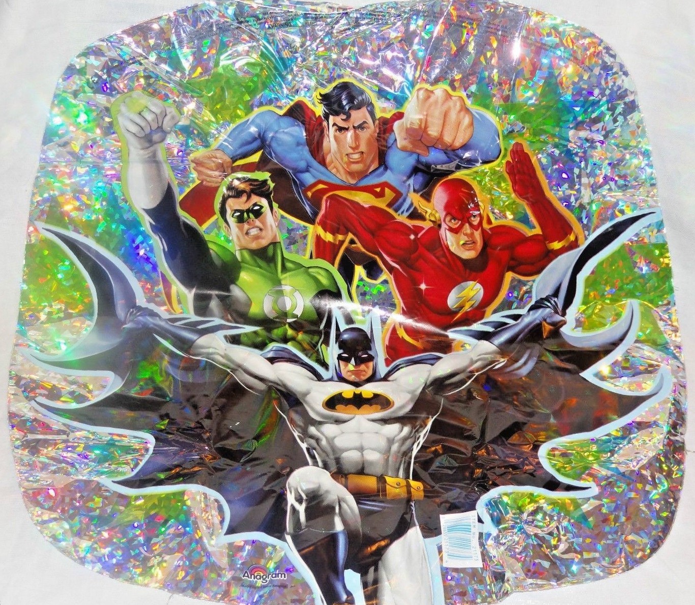 NEW JUSTICE LEAGUE (1) MYLAR BALLOON 18″ PARTY SUPPLIES