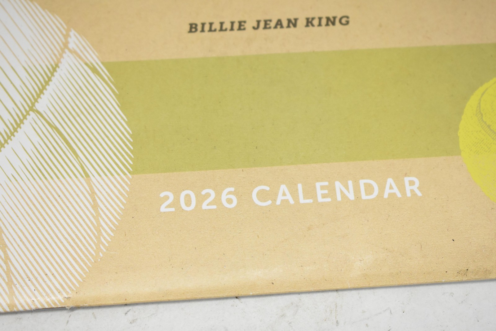 Portico Designs Inspirational Sports Quotes 2026 Calendar Billie Jean King