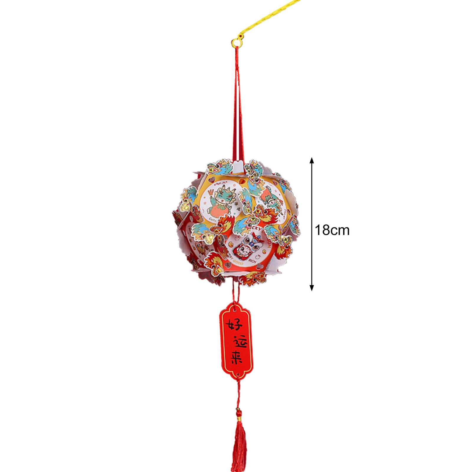 Spring Festival Lantern Chinese New Year Decoration Handmade Traditional Kit
