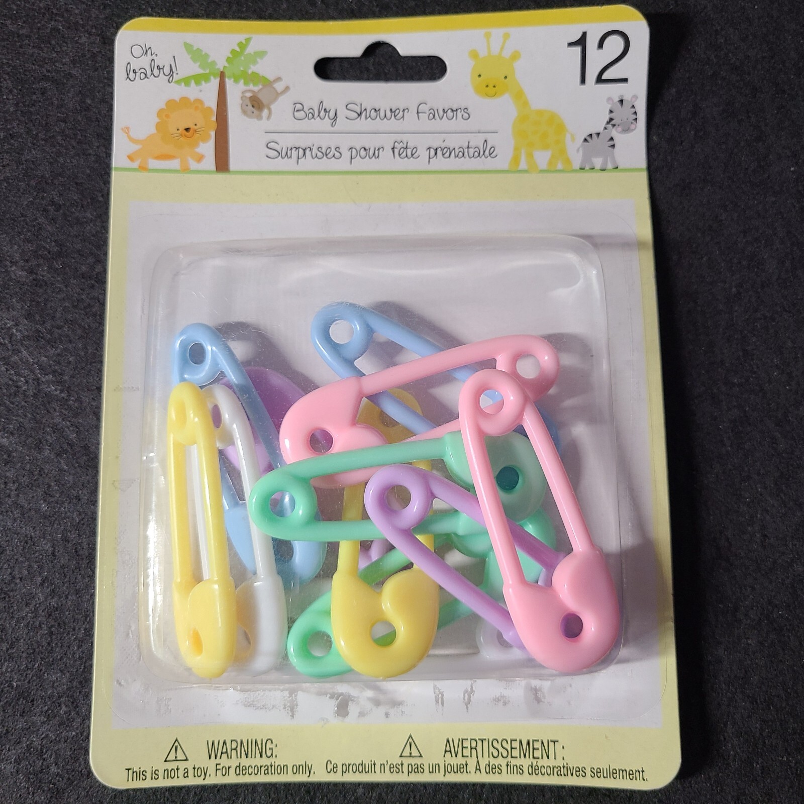 Baby Shower Party Faves Boy Girl Gender Reveal Cupcake Toppers Games 3 Pk Bundle