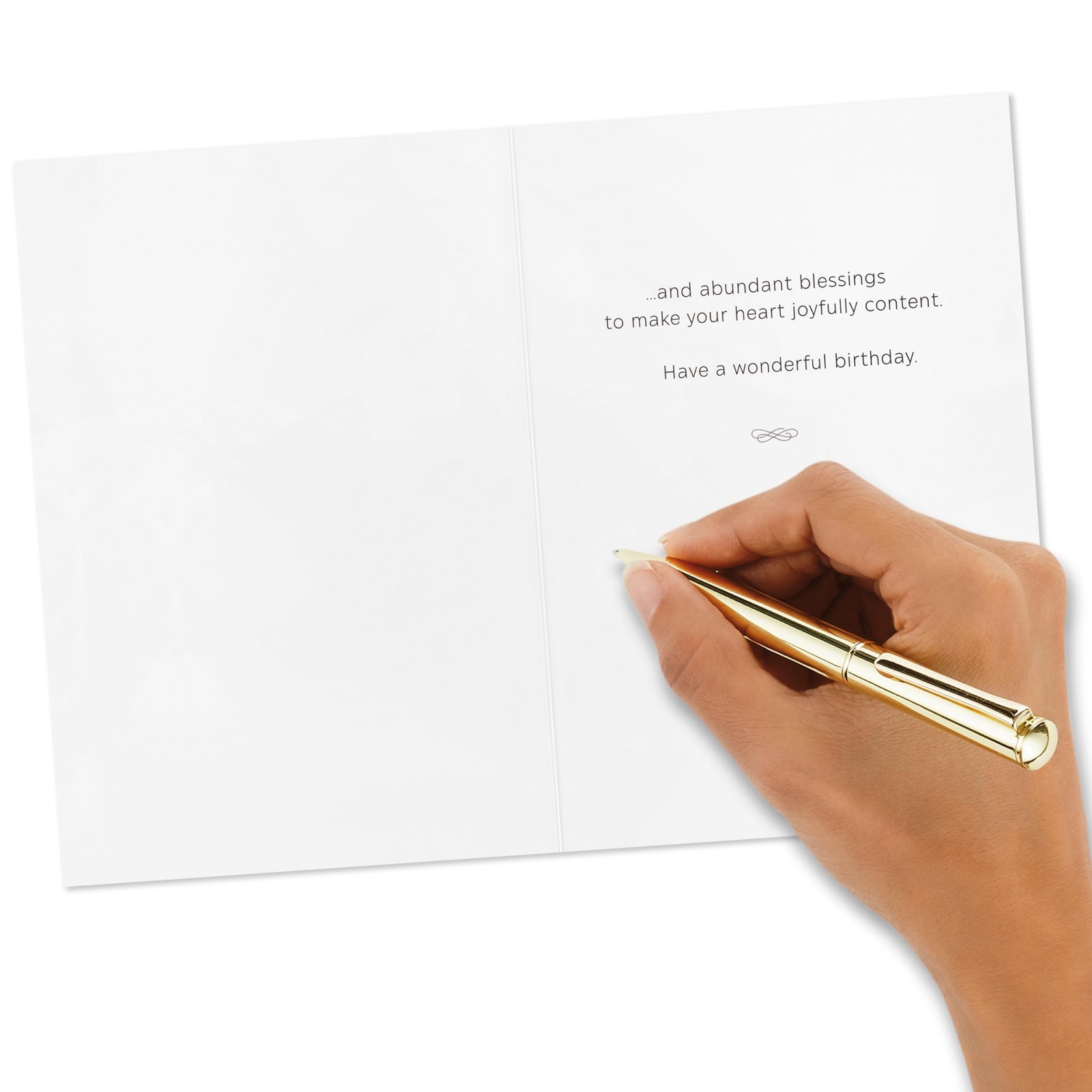 Hallmark Spiritual Birthday Card 5 inches x 7.2 inches, Bright and Blessed