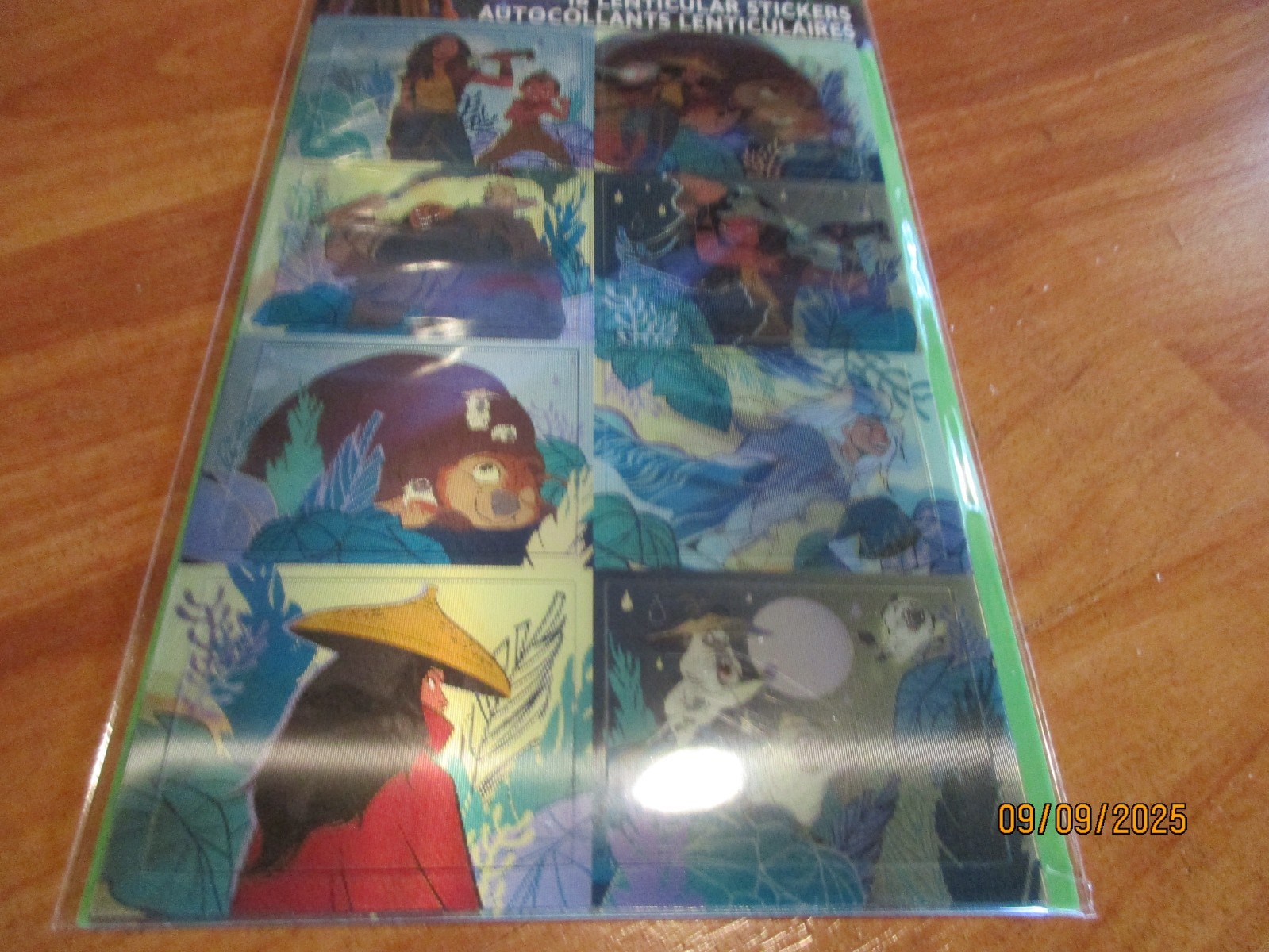 Disney Raya the Last Dragon 16 Lenticular Stickers NOS Rare