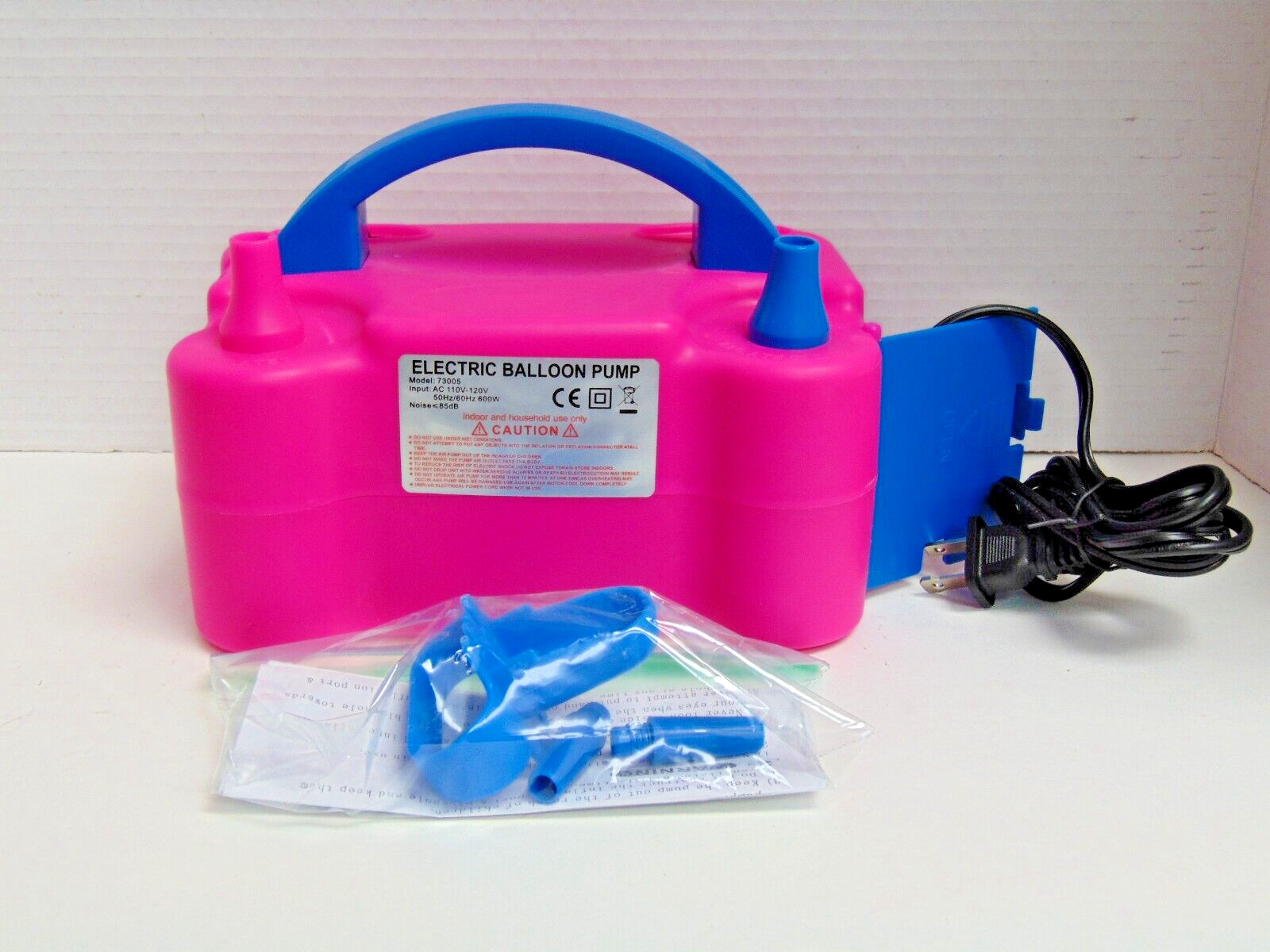 Electric Air Balloon Pump – AGPTEK – 110V 600W Portable Inflator