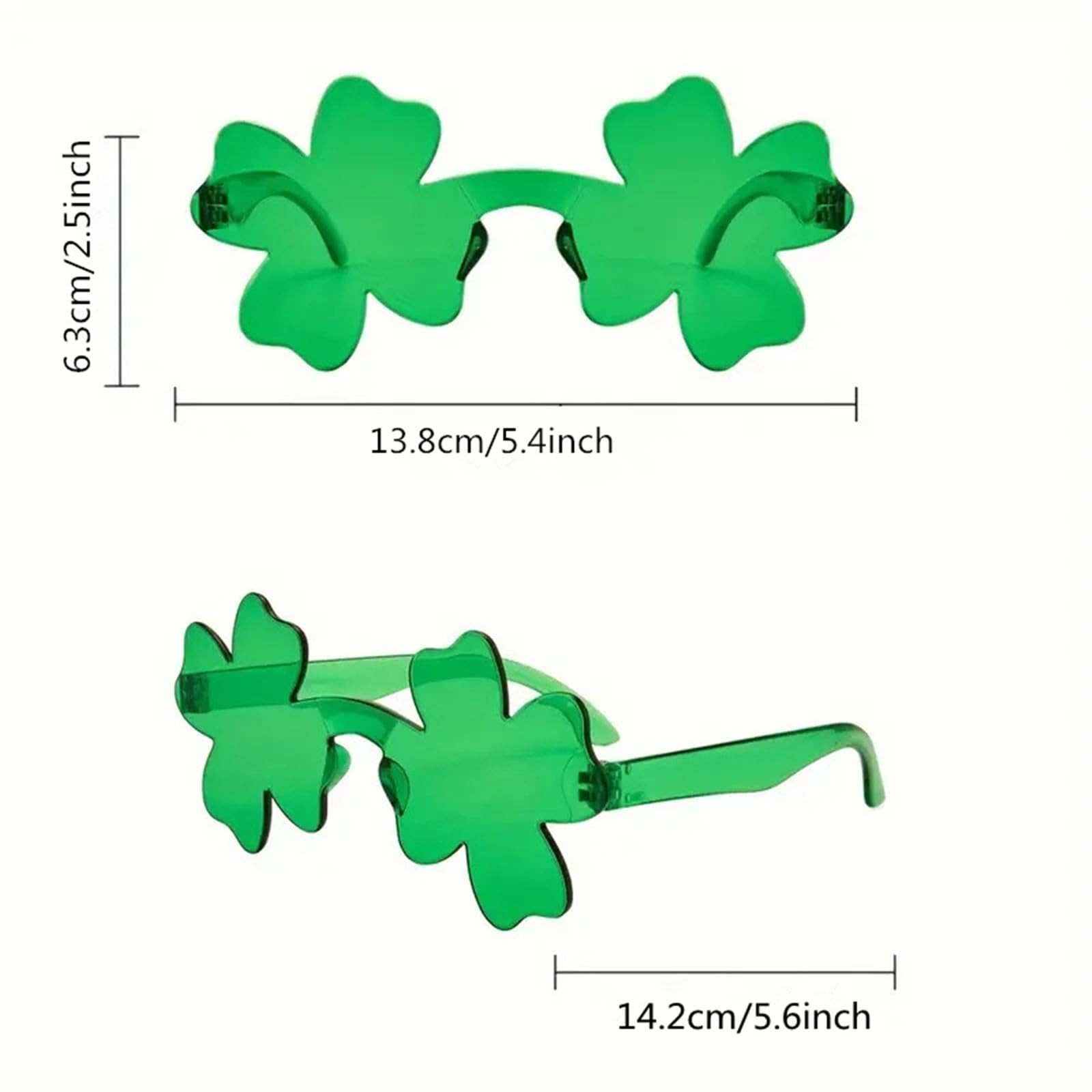 St Patrick’s Day Party Favors Set, St. Patricks Shamrock Multicolor