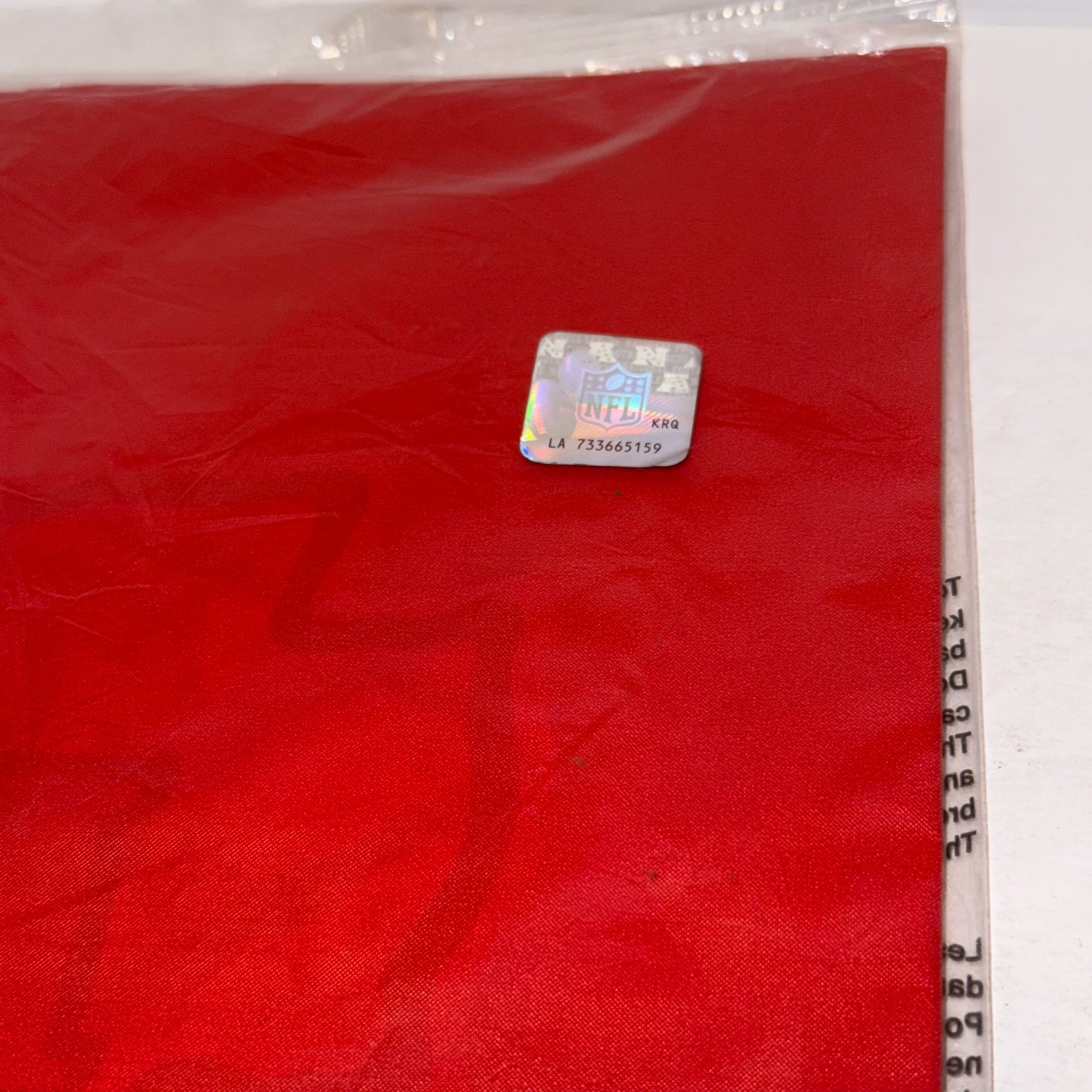 Officially Licenced NFL Football Kansas City Chiefs 2 Tablecovers 54in x 102in