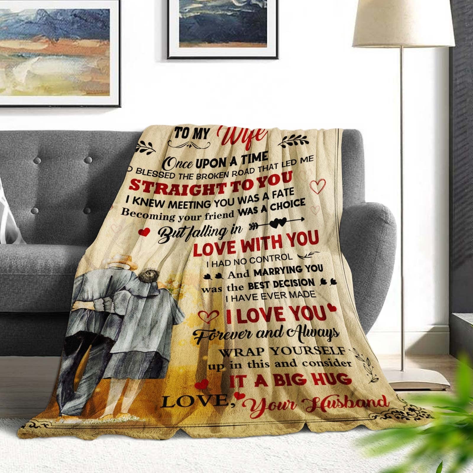 Wife Gifts from Husband – Wedding Anniversary Romantic Gift for Her Women – I…