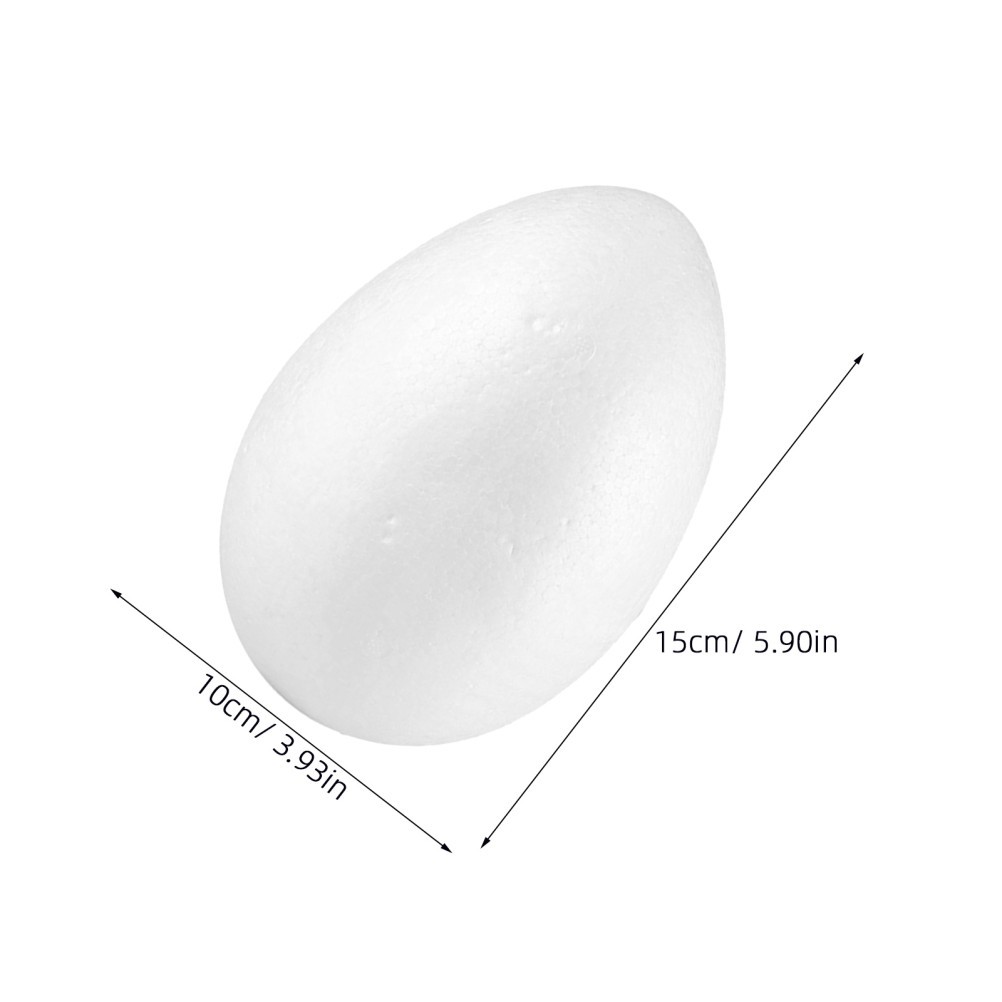 4Pcs Foam Easter Eggs for Hanging Decoration DIY Craft and Easter Party Use