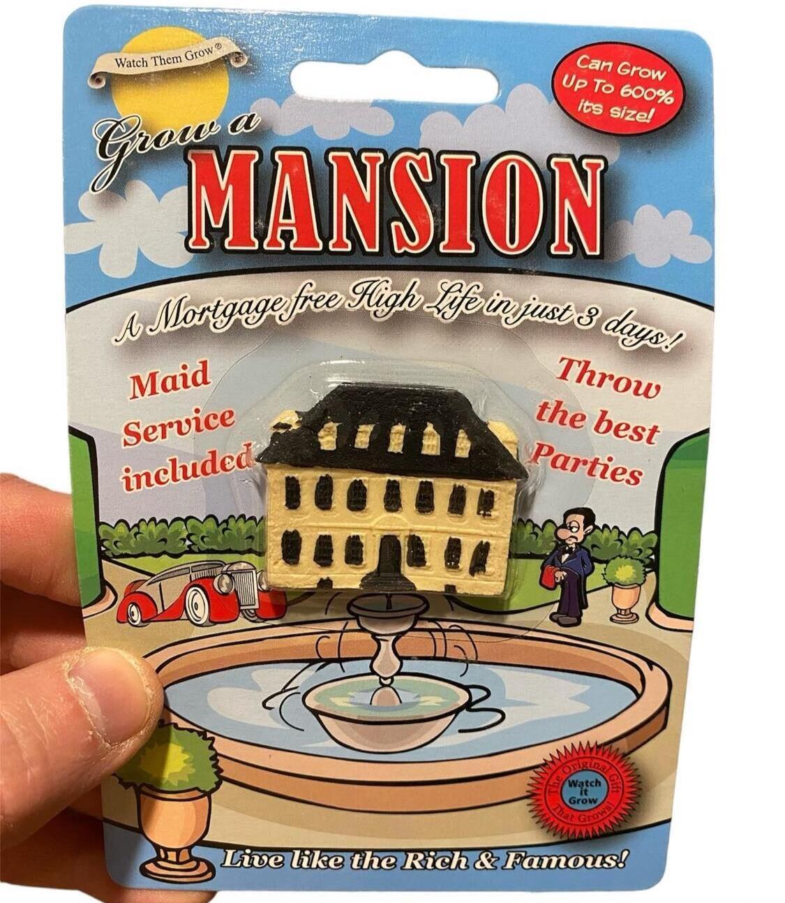 Grow Your Own Mega Rich Mansion Home! – Hysterical Adult Gag Joke Prank Gift