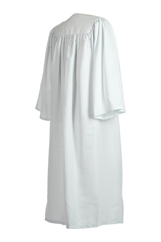 Childrens Choir Gown Age 4 5 6 7-13 Years Nursery White Kids Graduation Costume